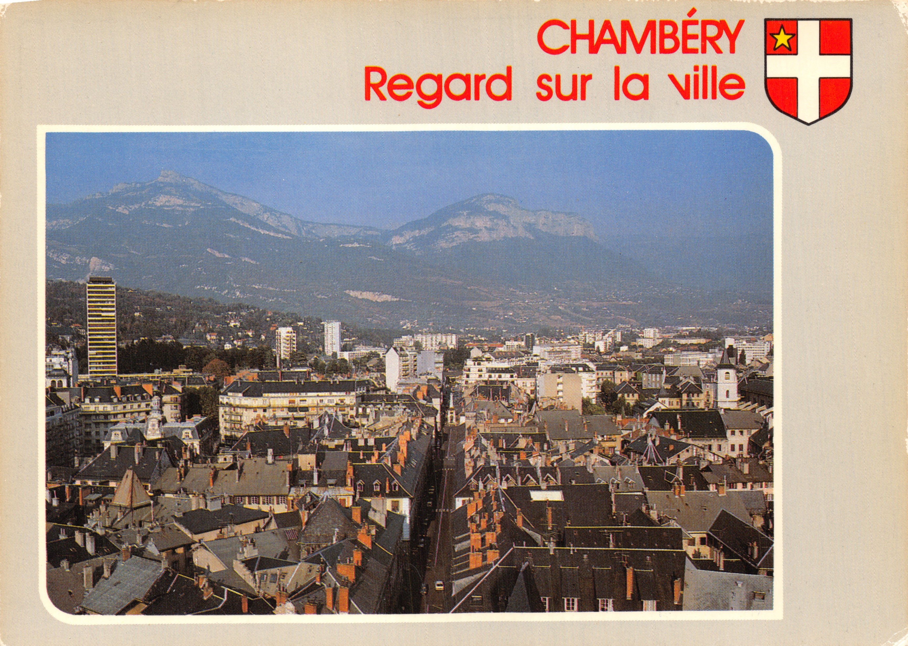 Chambéry — Vista de la ciudad — Ediciones Edy-Chambery