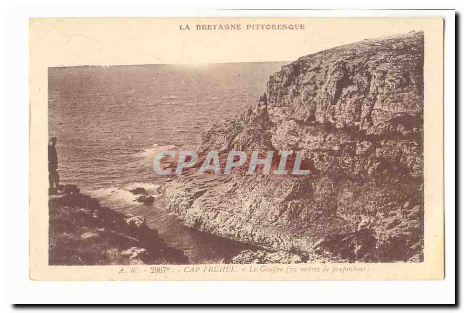 Cap Fréhel — Le Gouffre (70 mètres de profondeur) — A. W. - 2907