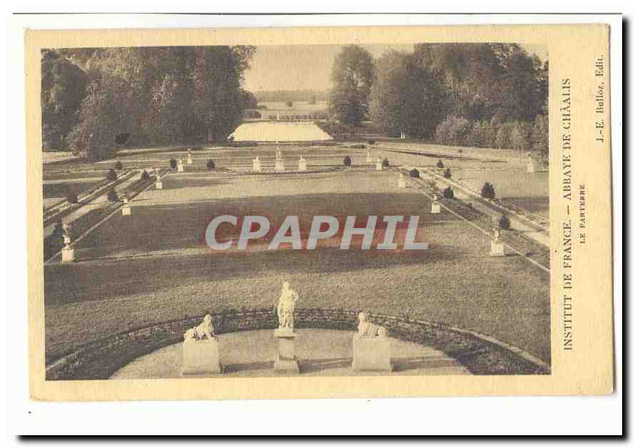 Jardin de l'Abbaye de Châalis — Institut de France — J.-E. Bolloz, Éditeur
