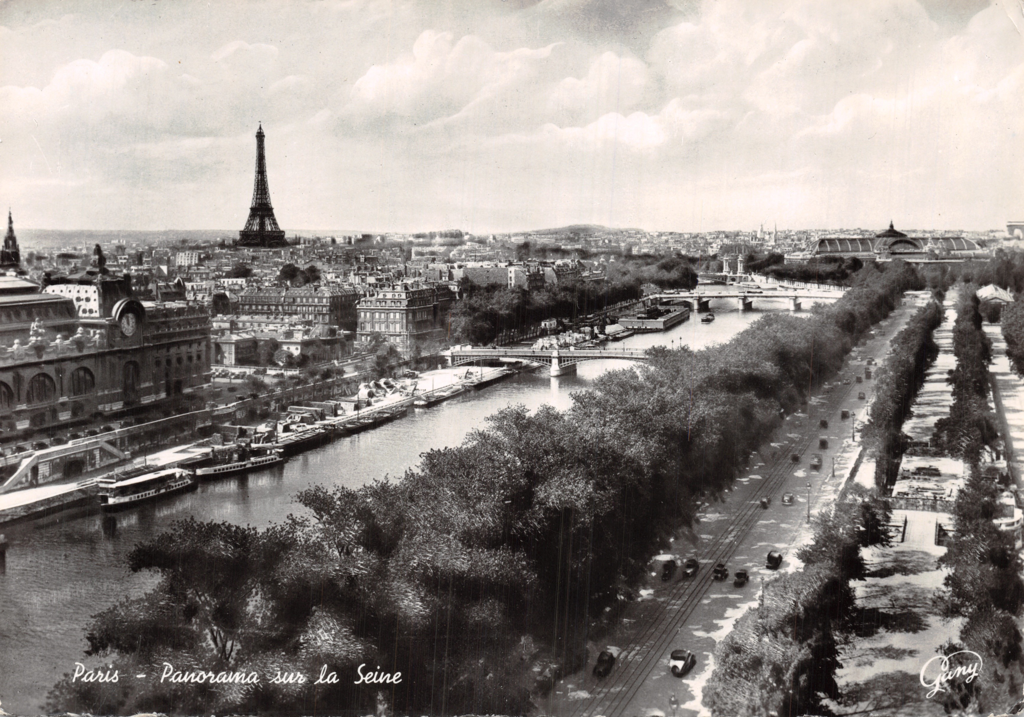 Parigi — Panorama sulla Senna — Gémy