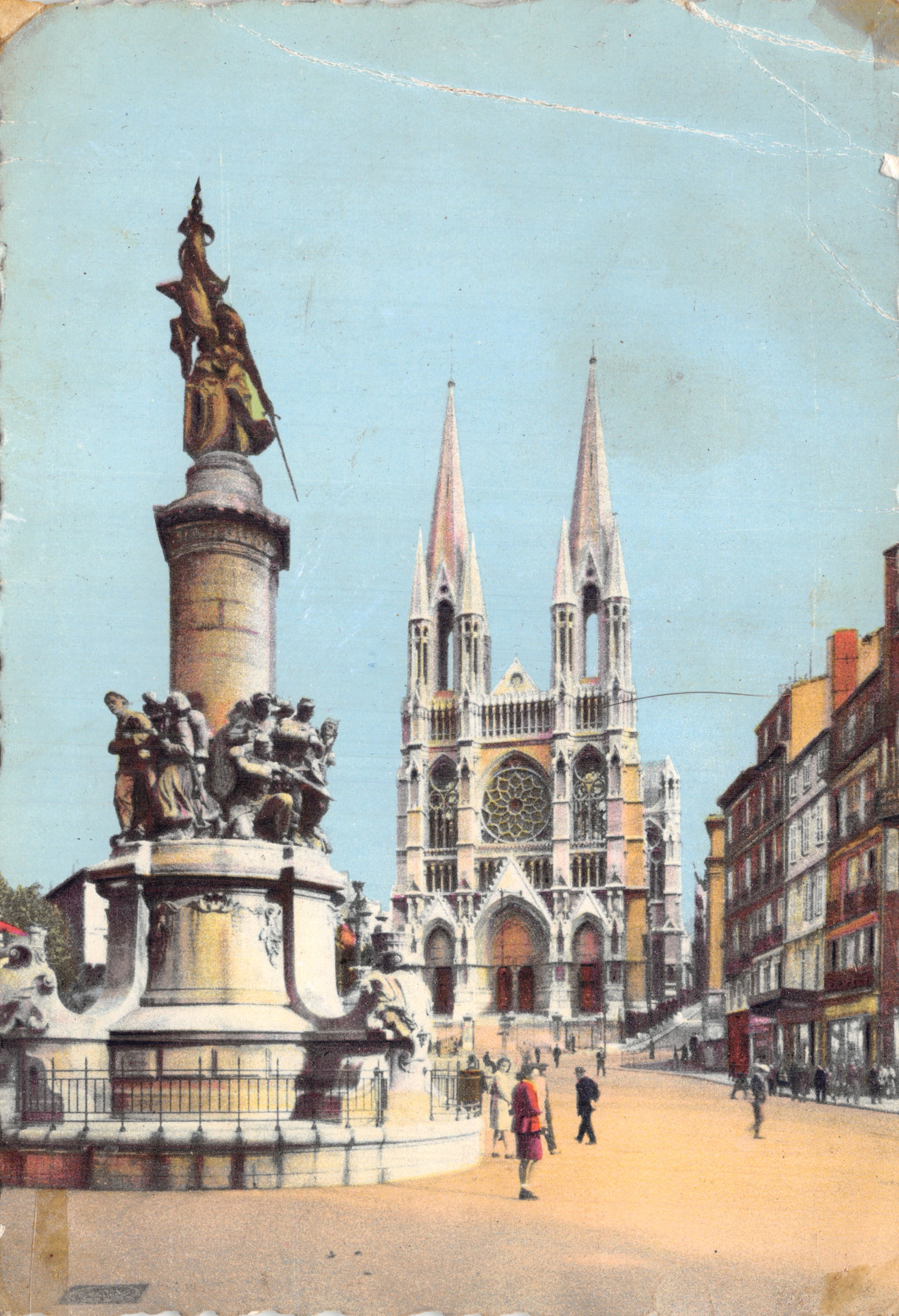 Place Saint-Vincent-de-Paul — Iglesia Saint-Vincent-de-Paul en Marsella — Editor Cigco