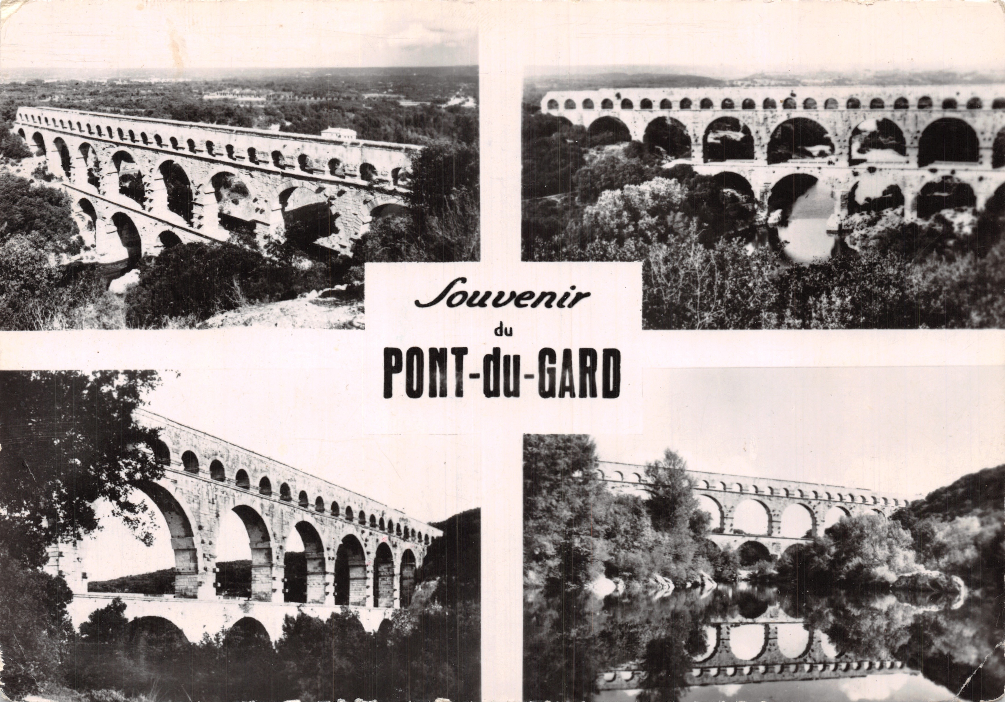 Pont du Gard — aqueduc romain — Souvenir du PONT-du-GARD