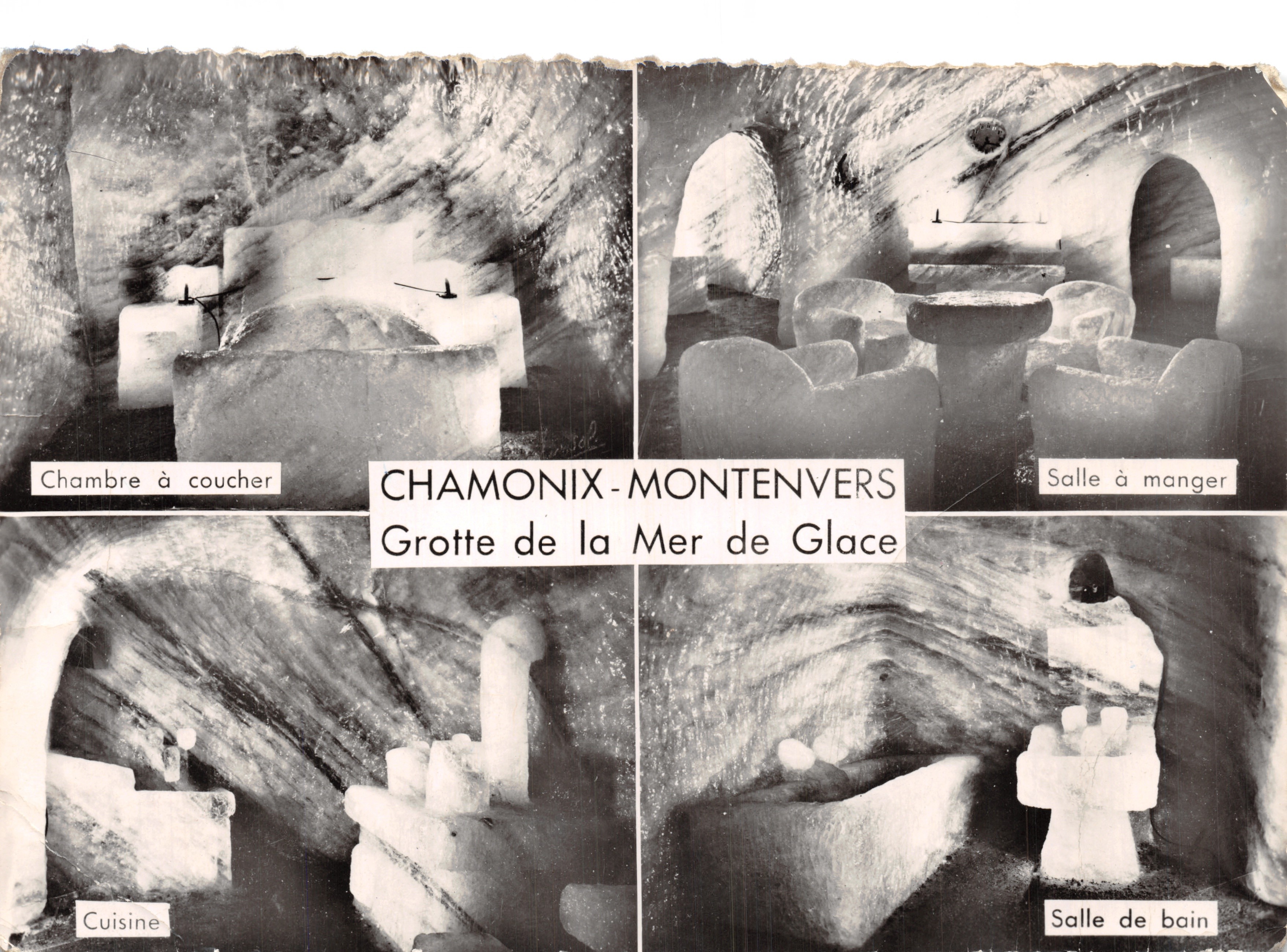 Grotte de la Mer de Glace — Chamonix-Montenvers — Éditeur JANSOL