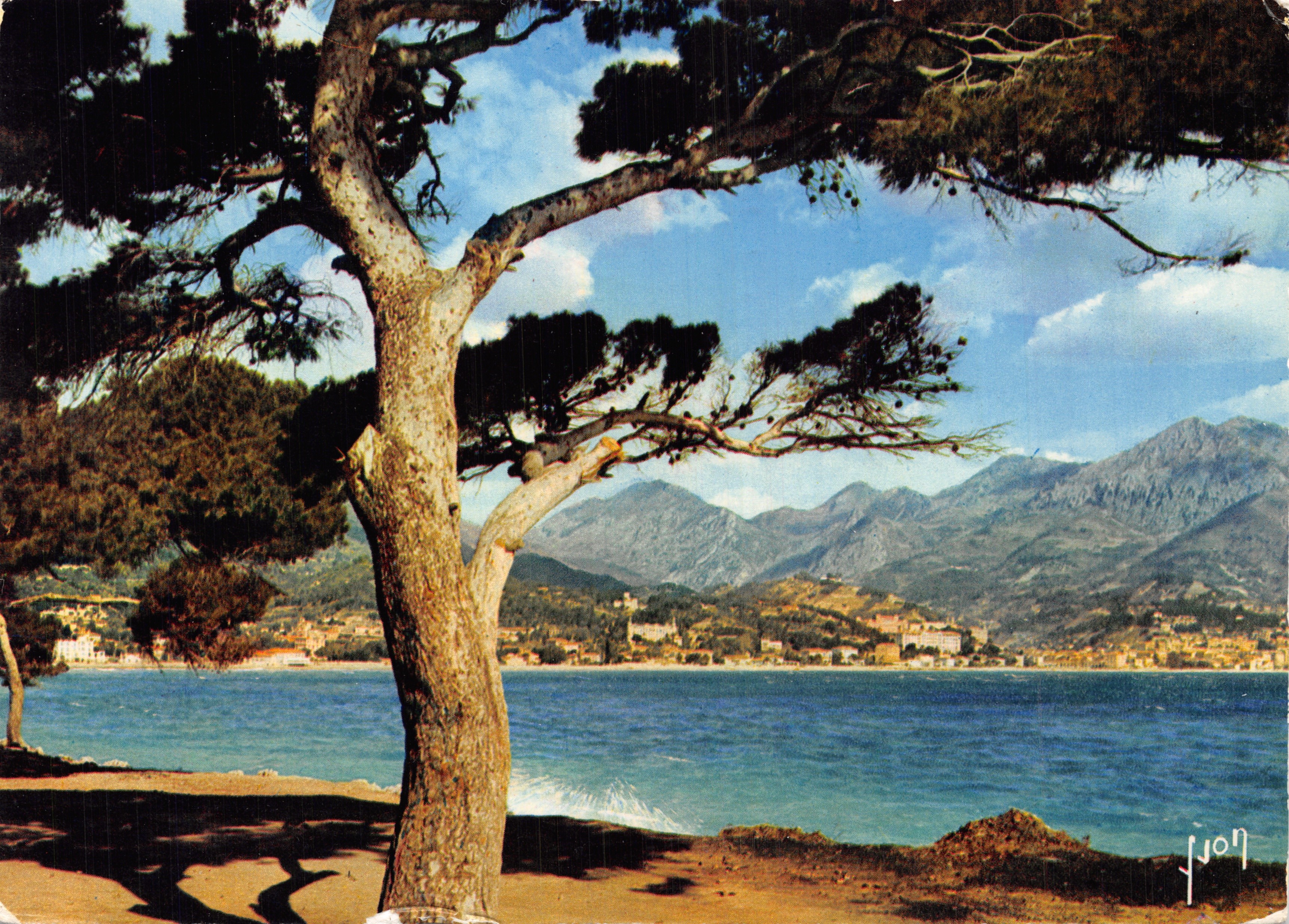 Cap Martin — Ansicht des Cap Martin — Éditions d'art S.P.A.D.E.M. 1962