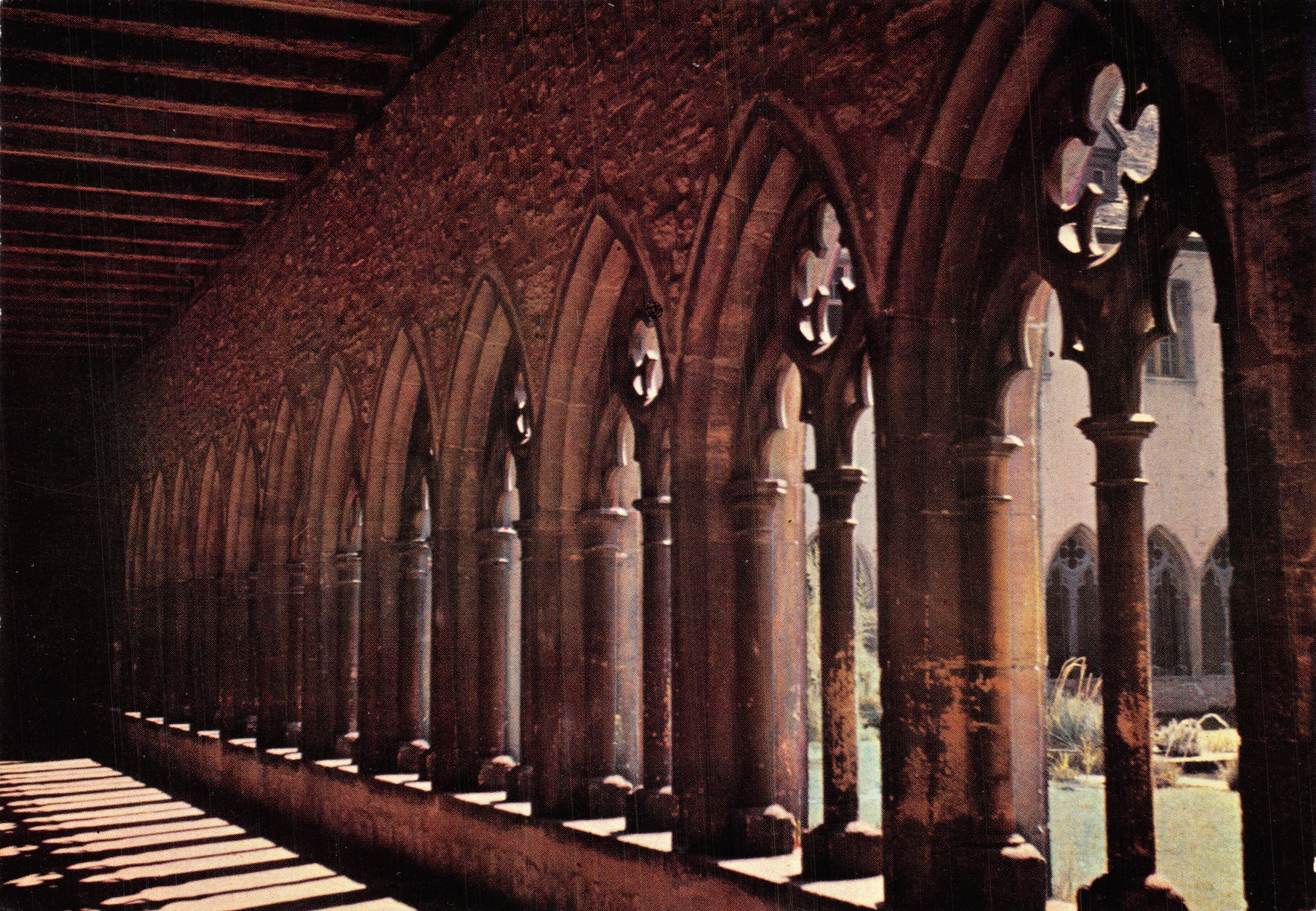 Colmar — Cloistero del convento degli Unterlinden — Edizioni Michel Collin
