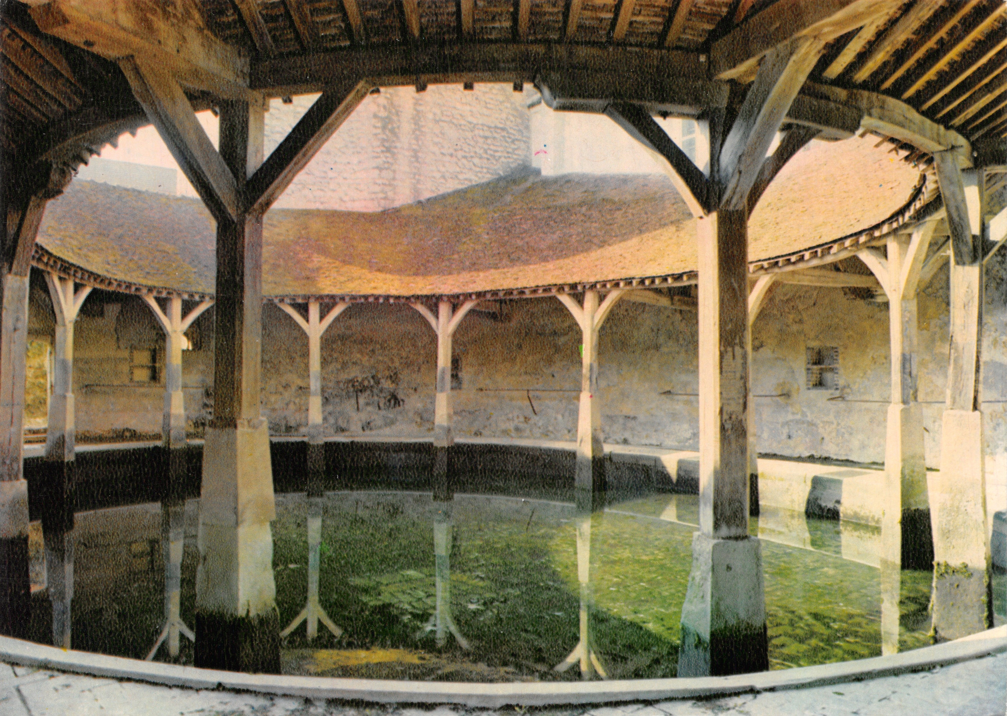 Briennon-sur-Armançon — Het oude washuis (17e eeuw) — Studio Imprimeur Combier - Migennes