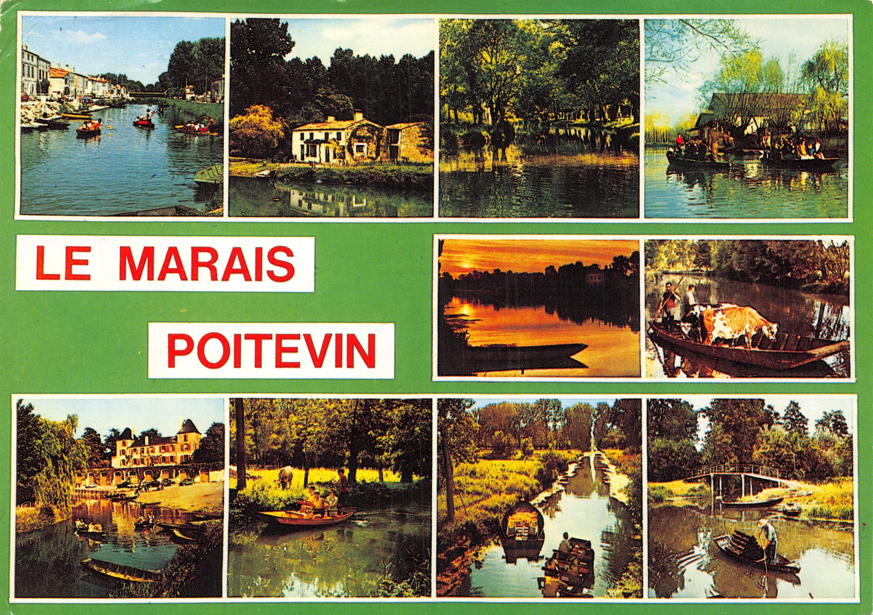 Il Marais Poitevin — paesaggio fluviale e canali — editore Artaud Frères