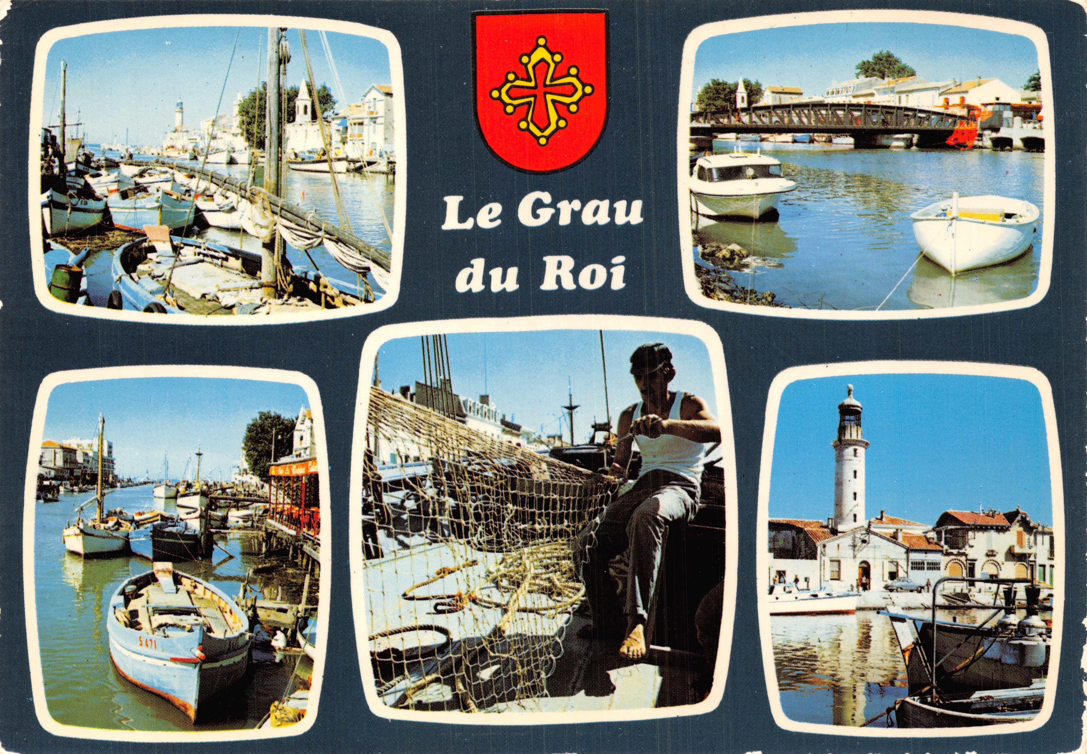 Le Grau du Roi — Port de pêche sur le Canal — Éditions Magenta