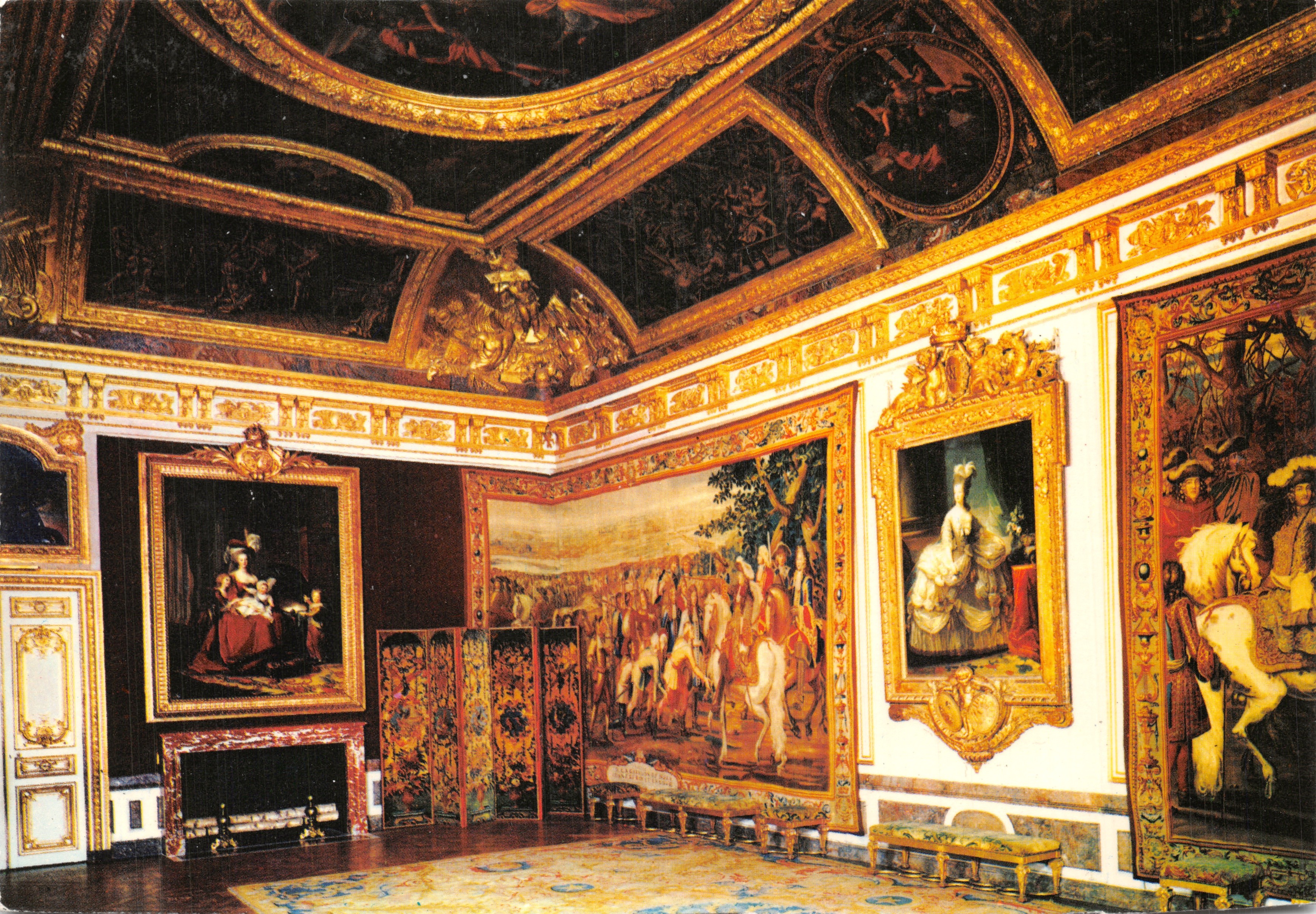 El Castillo de Versalles — La antecámara de la Reina — Editor A.P., 11 bis, calle Colbert, Versalles