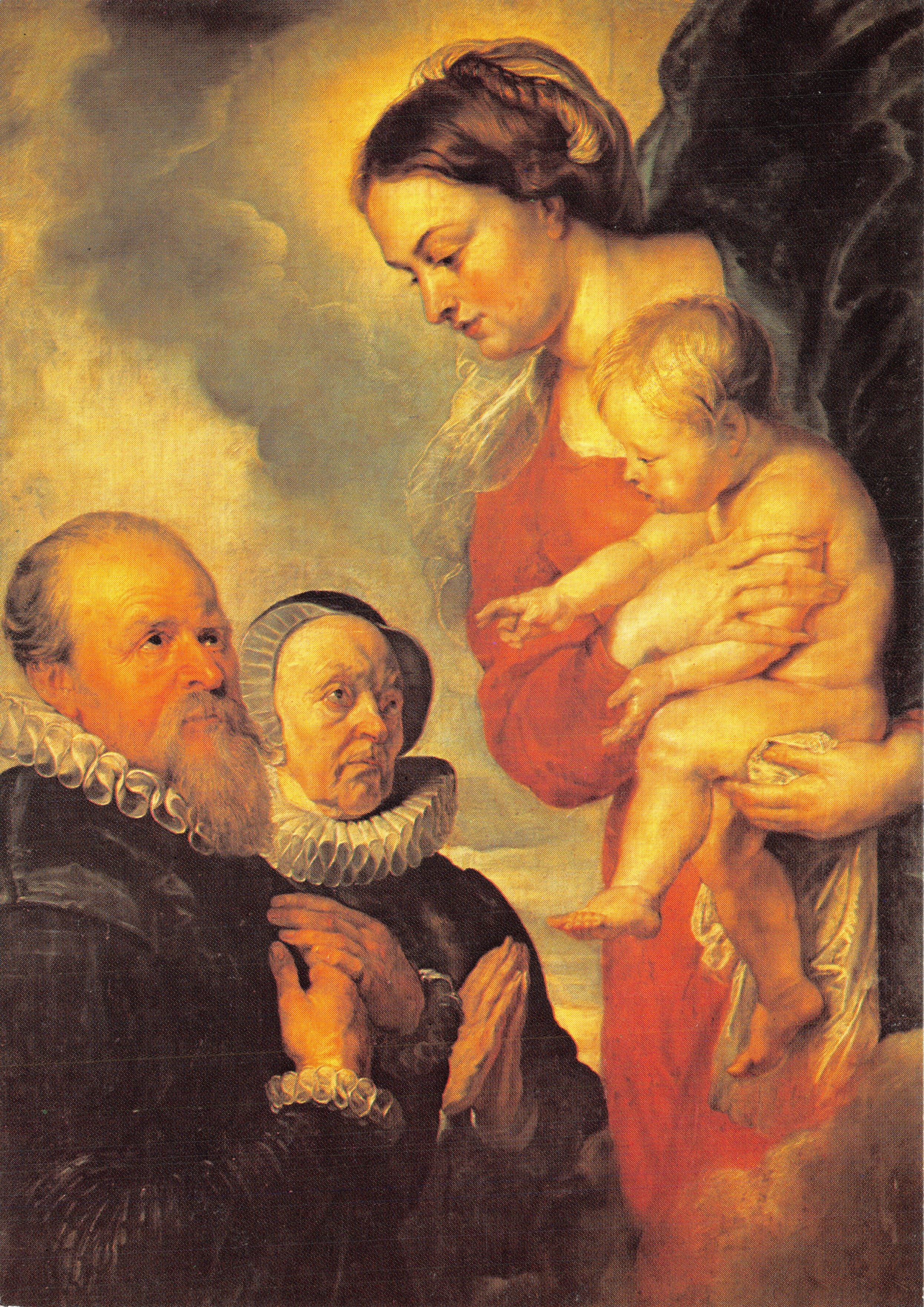 Maria con il Bambino e donatori — Ex-voto di Pierre-Paul Rubens (1577-1640) — Éditions des Musées Nationaux, Parigi