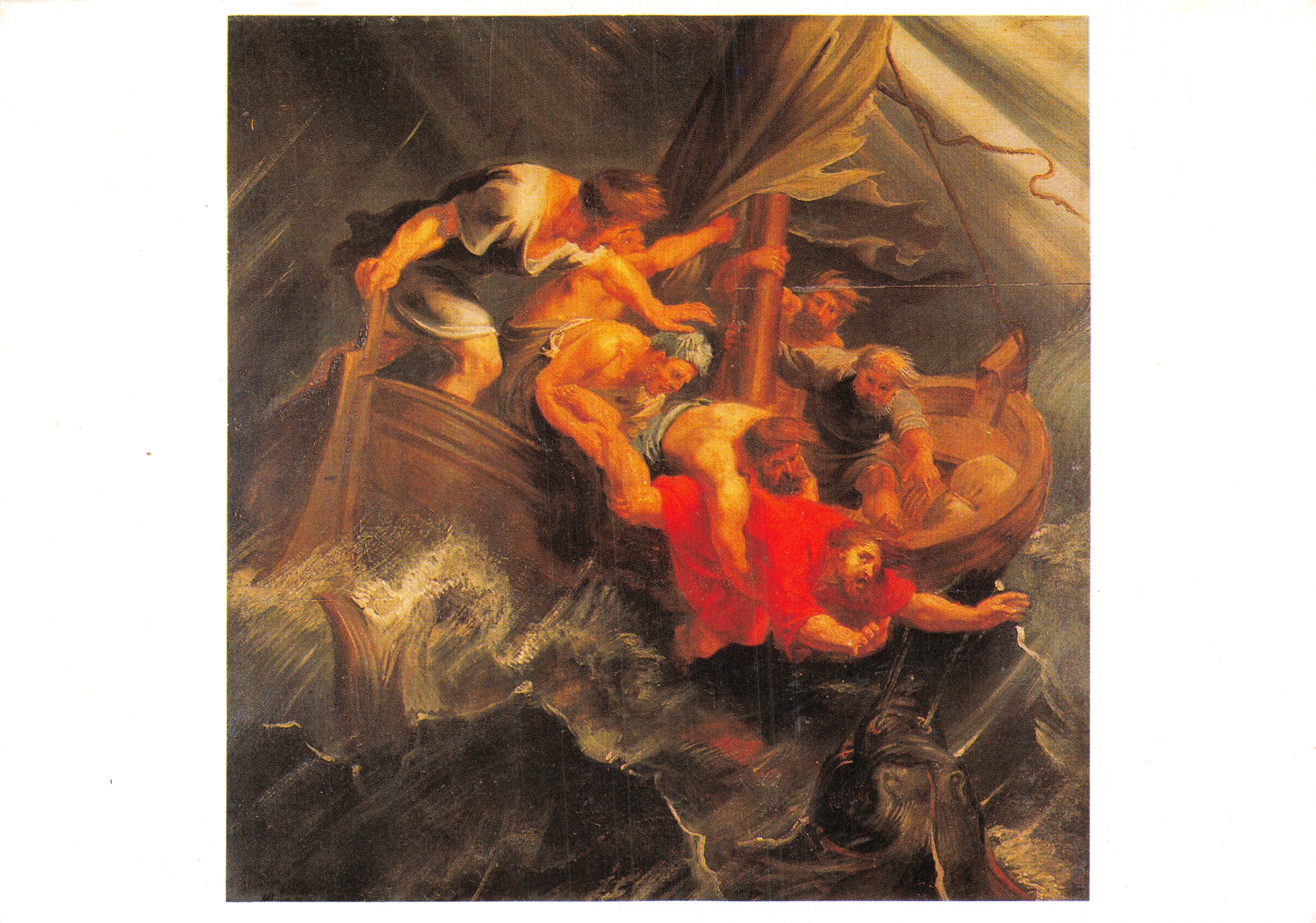 Jonas arrojado al mar — pintura de Petrus Paulus Rubens (1577-1640) — Éditions des musées nationaux, PR. 1651