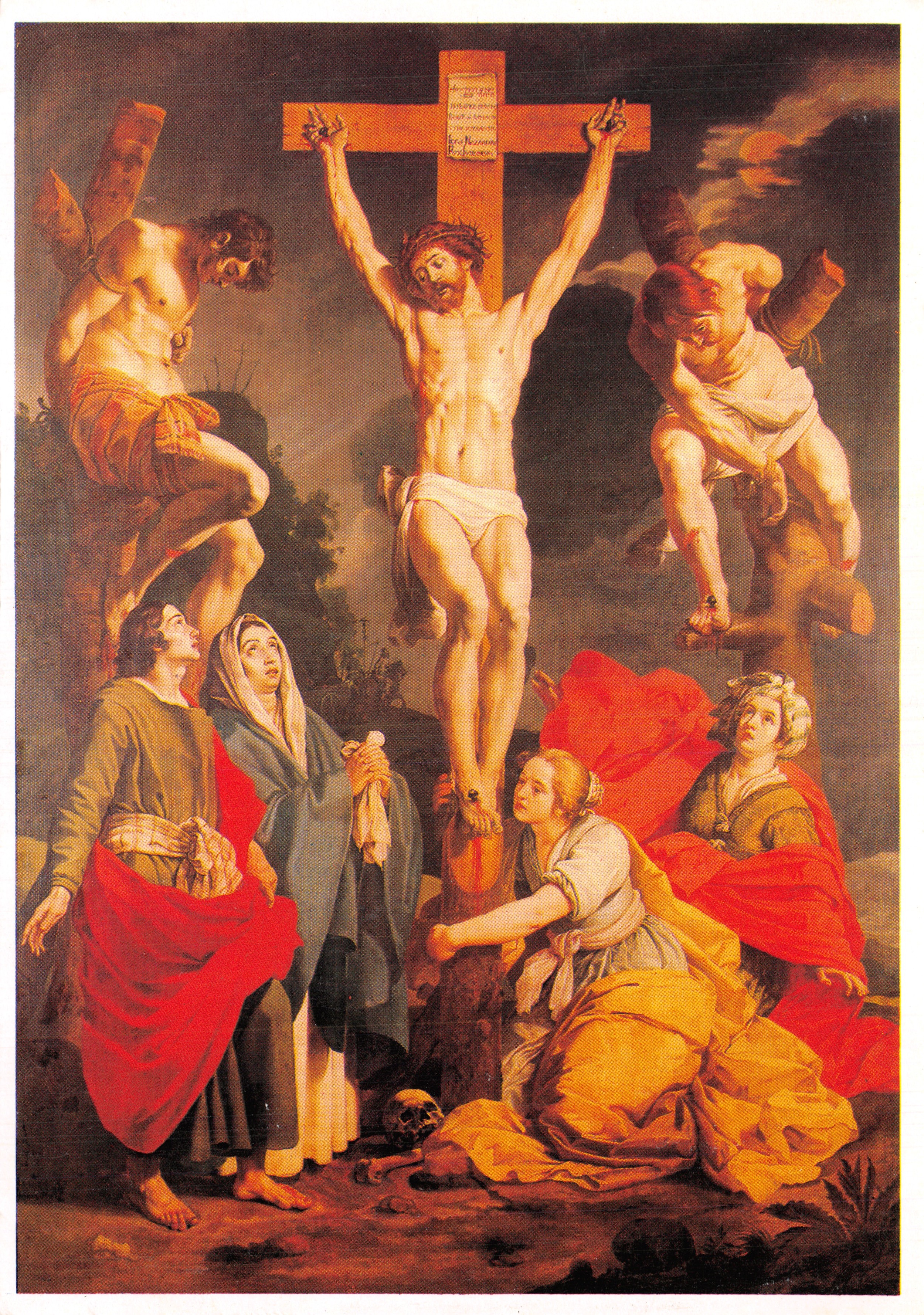 Cruzada — escena de la Pasión — Abraham Janssens (1575-1632) — Éditions des musées nationaux, PR. 1645