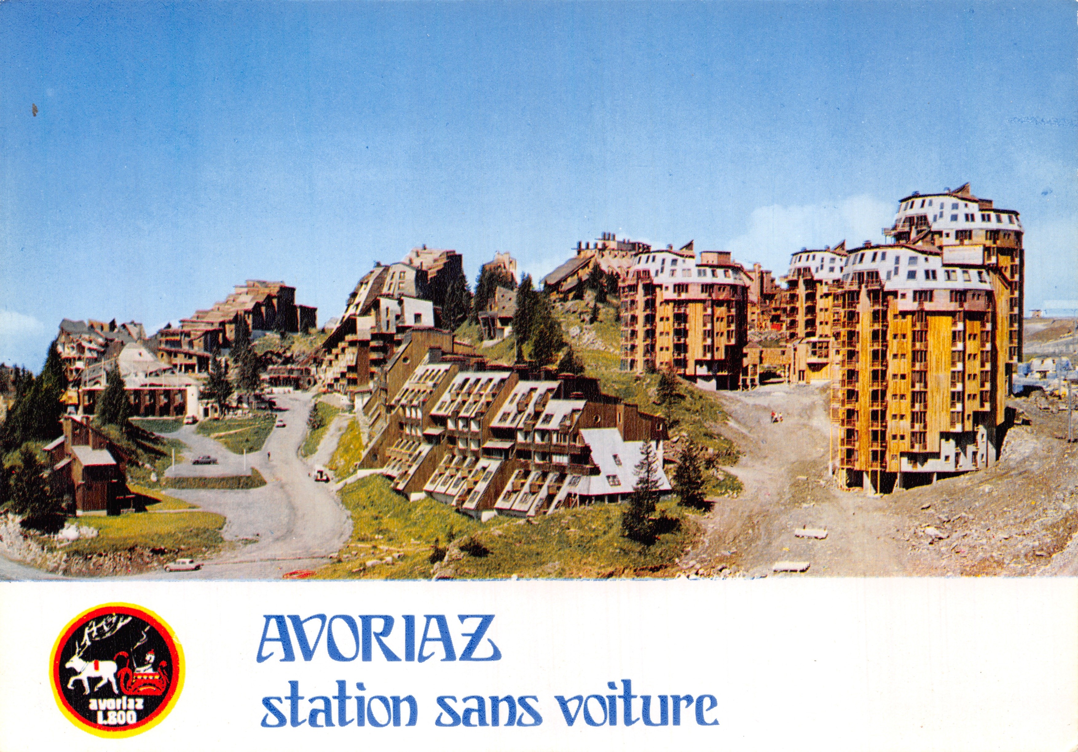Avoriaz — autofreie Station — Verlag Averiaz L800