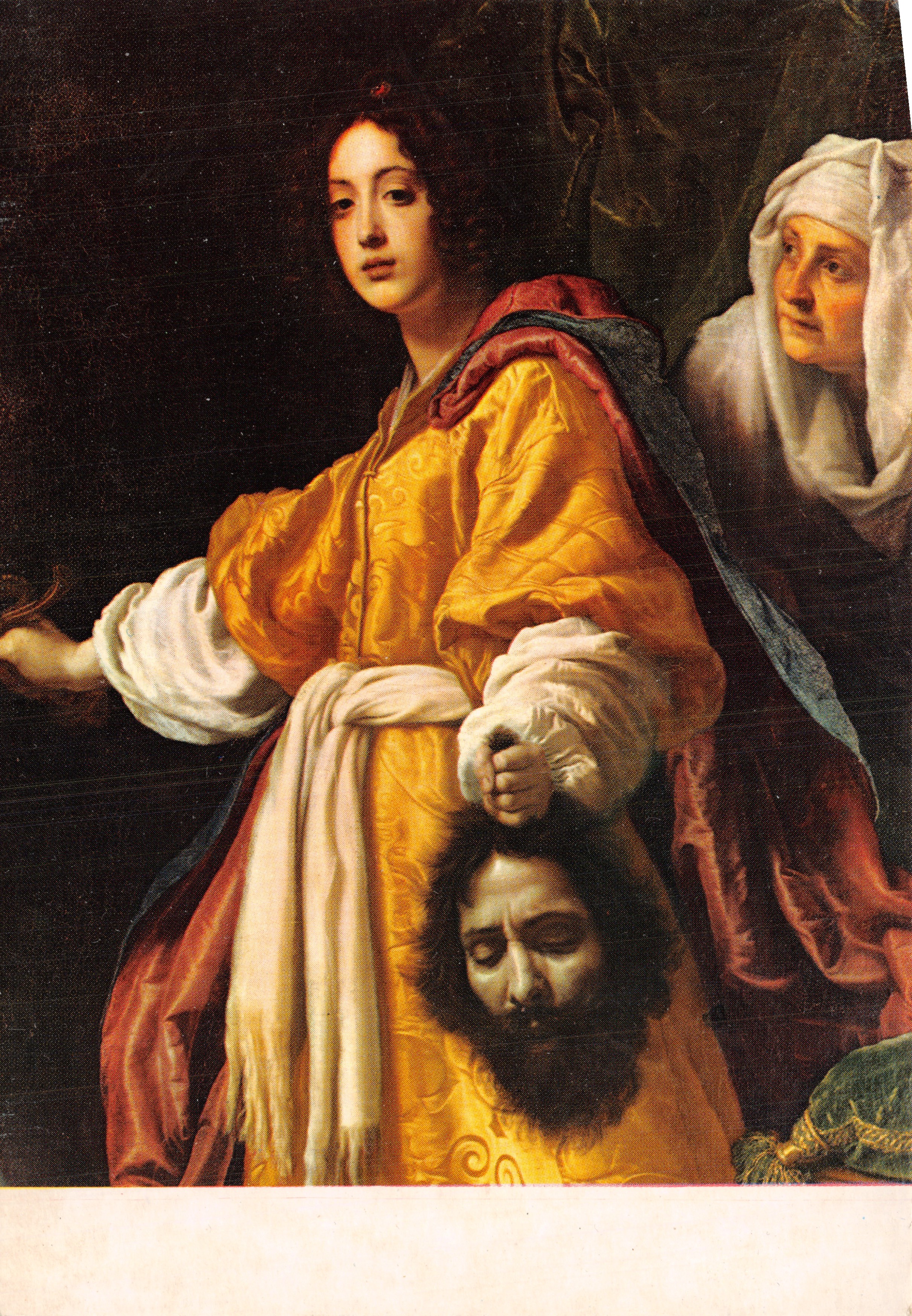 Judith — scena della decapitazione di Holofernes — editore Giusti di S. Becocci