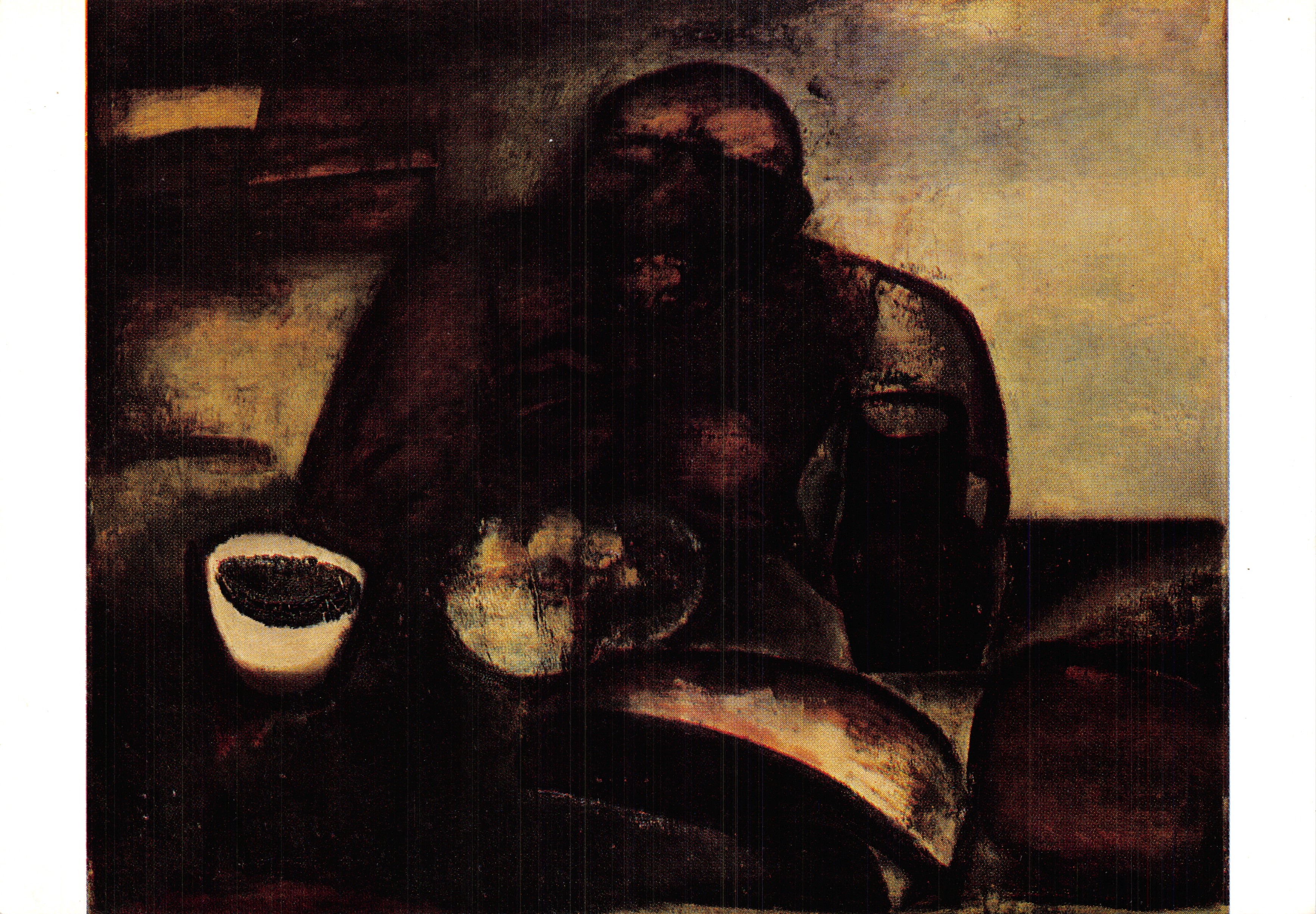 El comedor de patatas — pintura de Constant Permeke (1886-1952) — Impr. Solédi s.a.