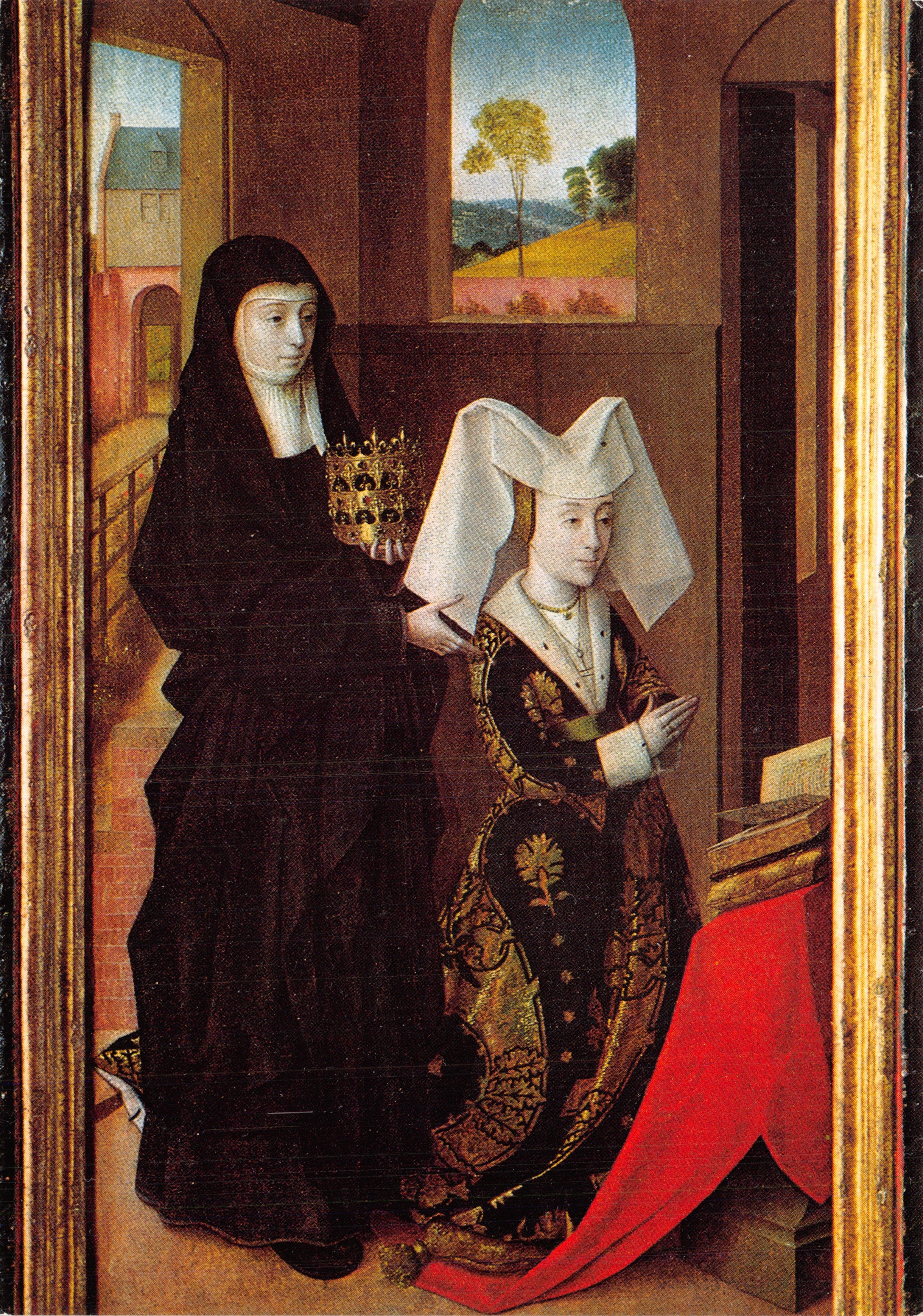 Sainte Élisabeth — Donatrice avec Sainte Élisabeth — Uitg. VAN MIEGHEM A. — 059-708622