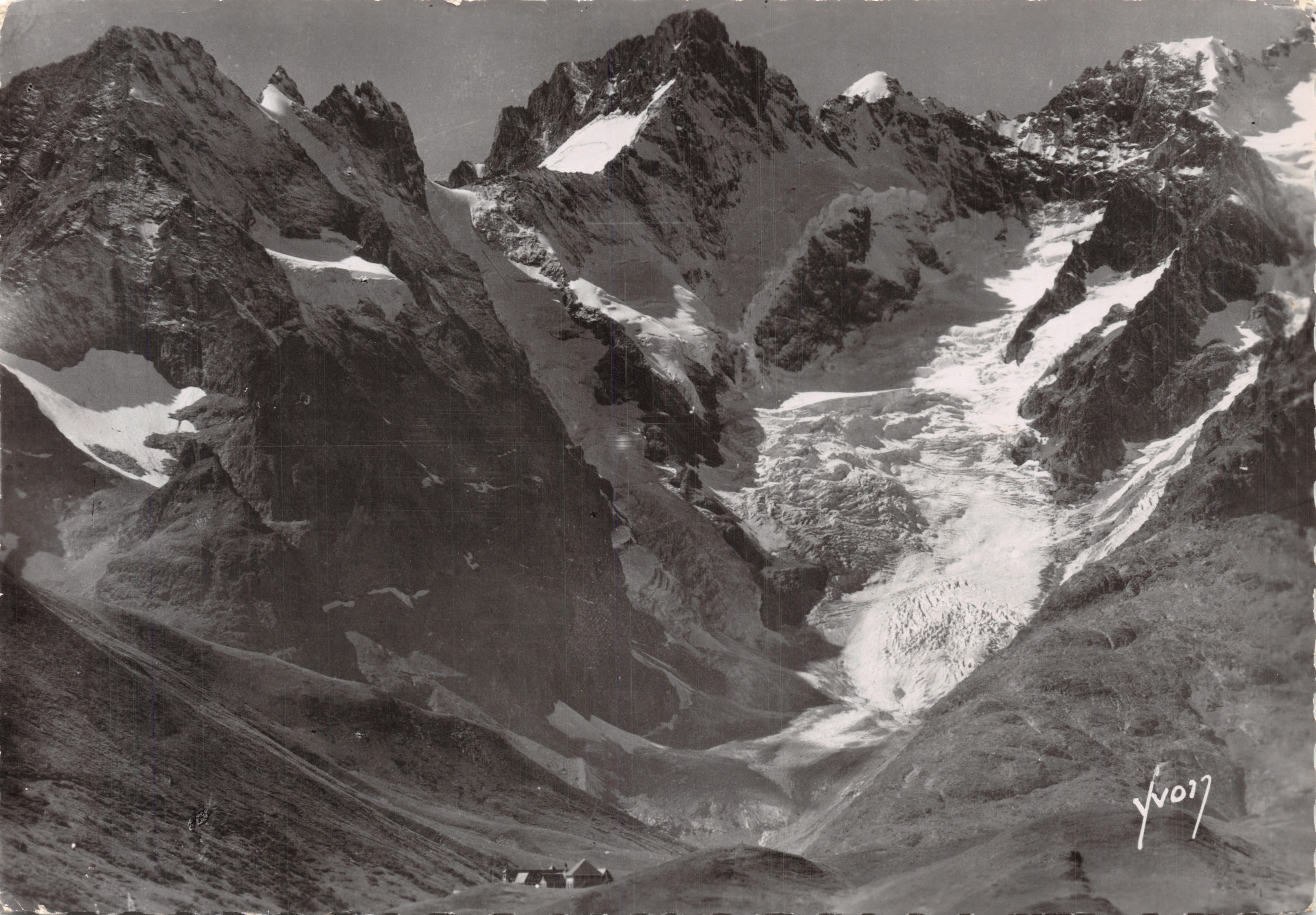 Col du Lautaret — Gletsjer van de Man — Éditions d'Art Française