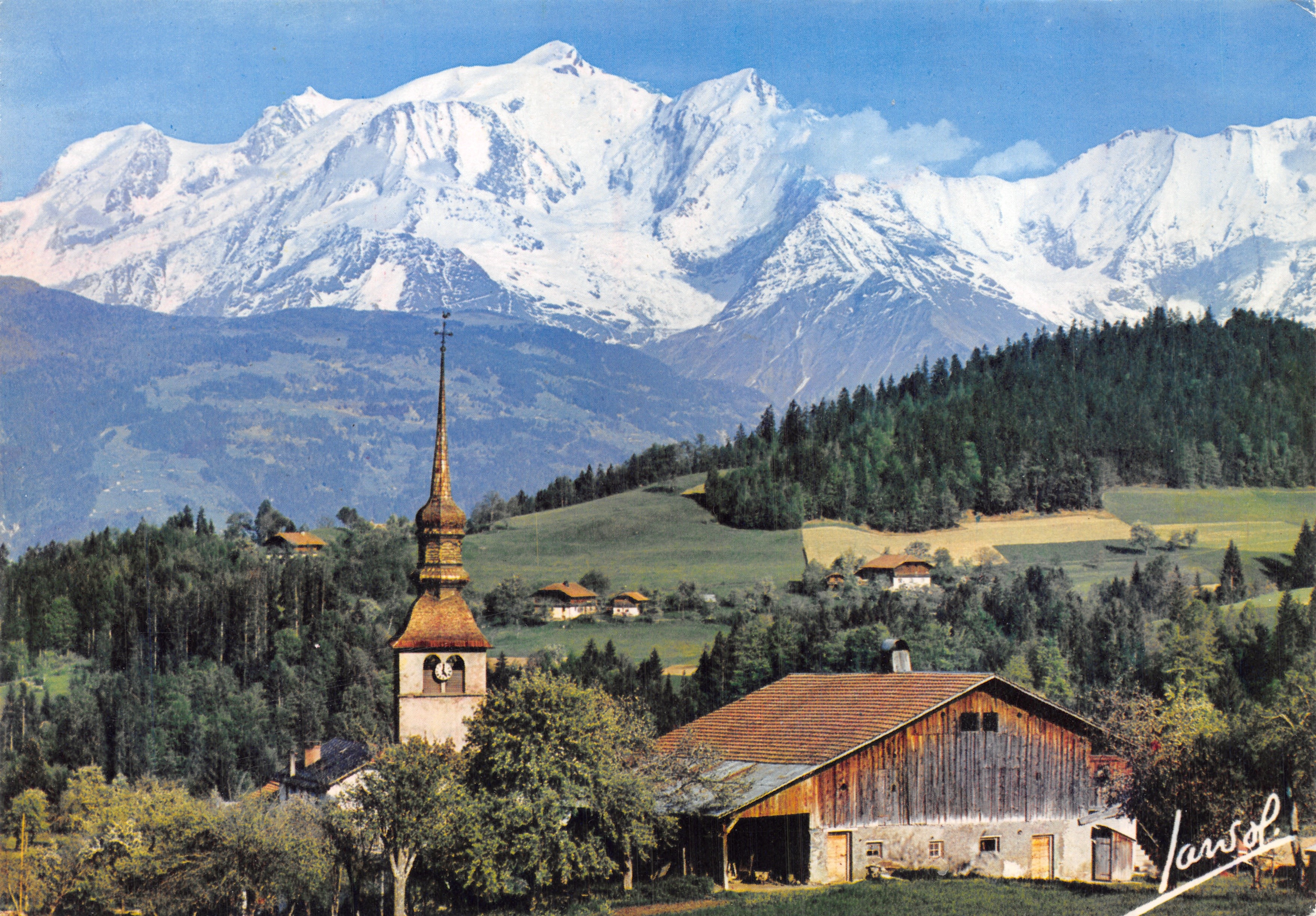 Cordon — village pittoresque au Pays du Mont-Blanc — Éditions JANSOL