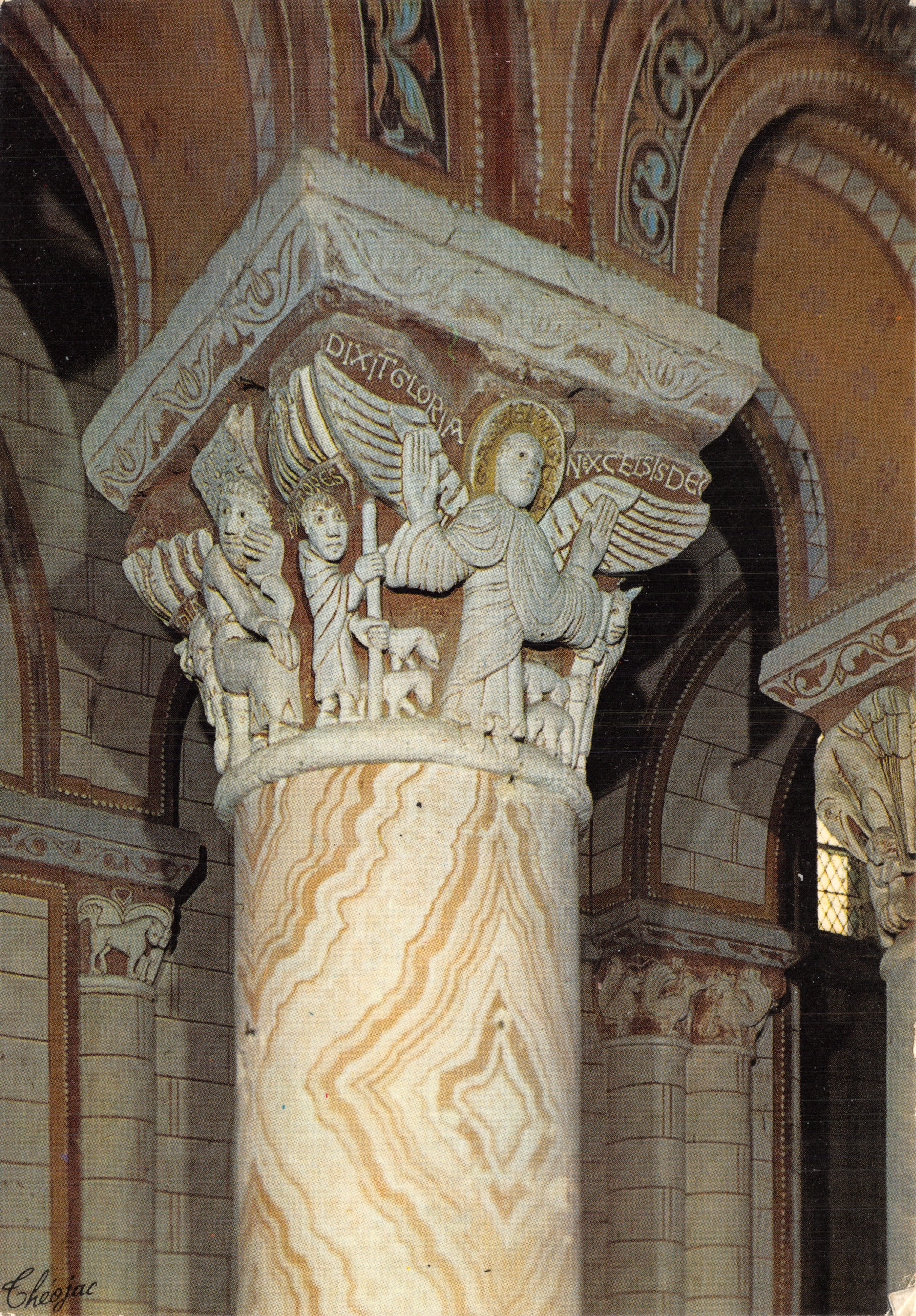 Capital of Saint-Pierre Church — Chauvigny, Vienne — Editions Théoïac