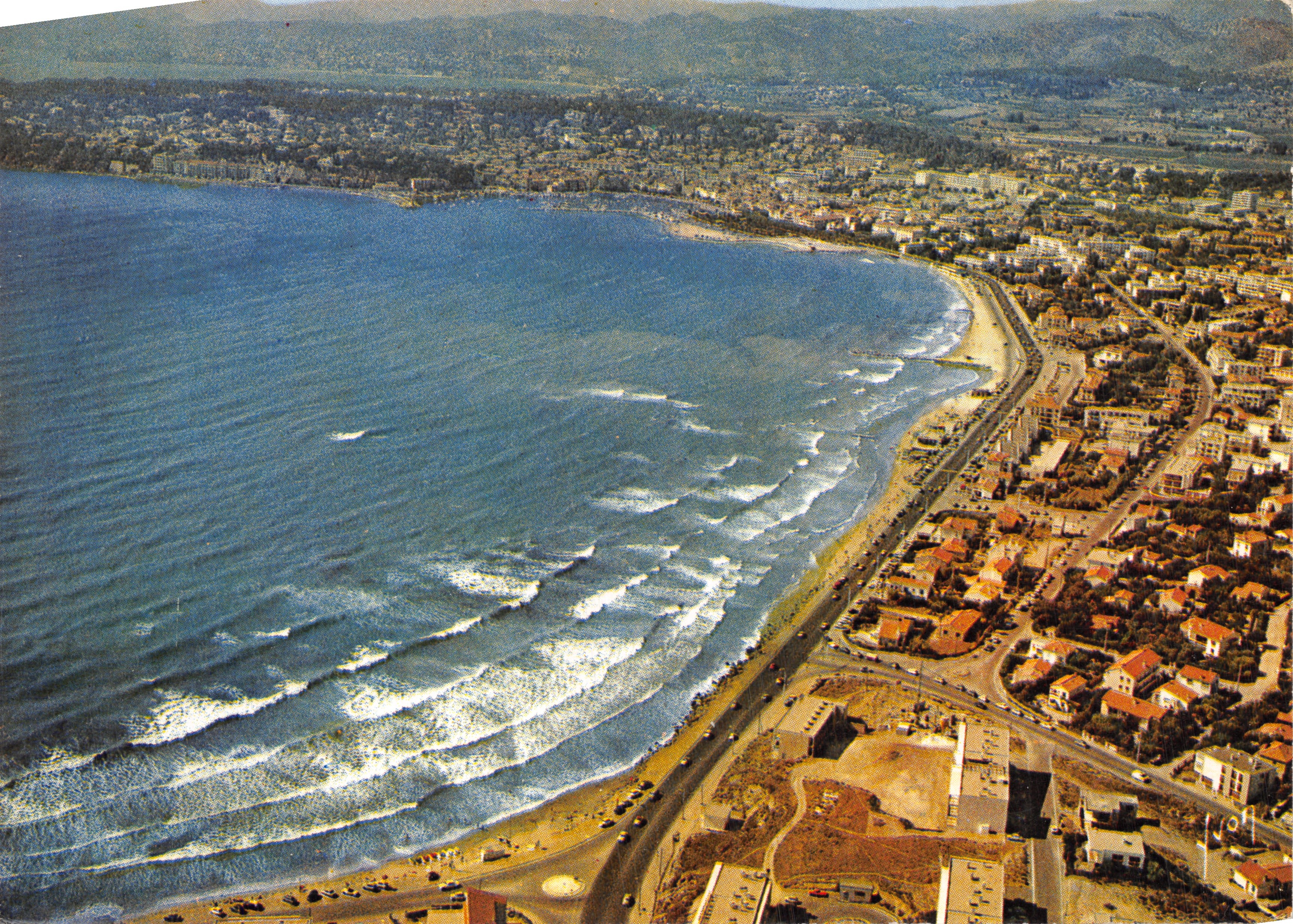 Six-Fours-Plage — Vista aérea general hacia Sanary — Éditions Véron, n° 9782