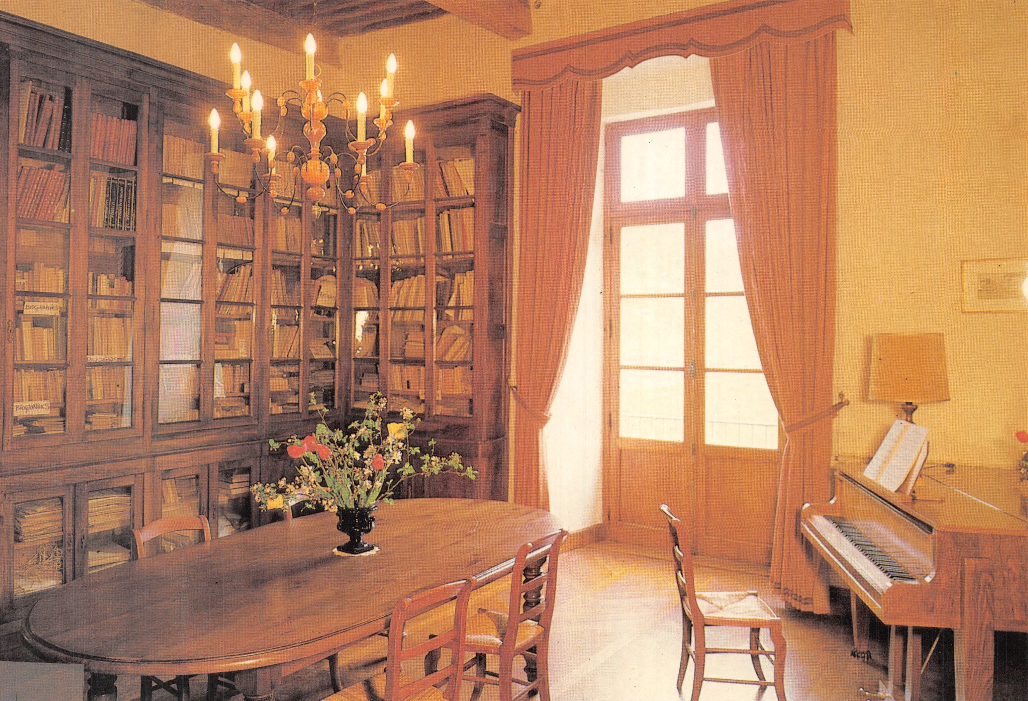Salone del Logis Abbatiale — Musithèque — Abbazia di Sylvanès — Tipografia di Montpellier