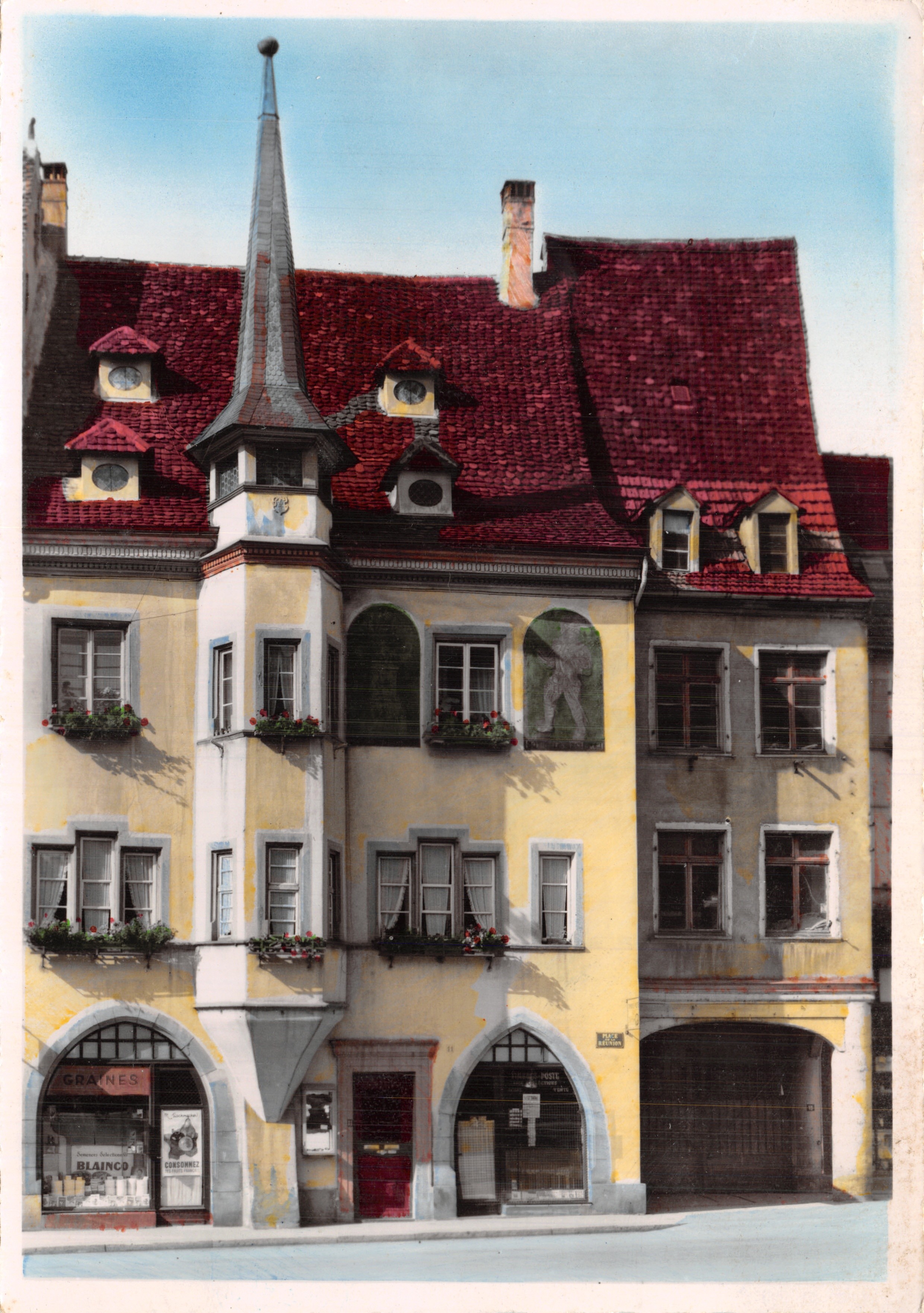 Mulhouse - Palazzo Comunale — editore Photo Véritable