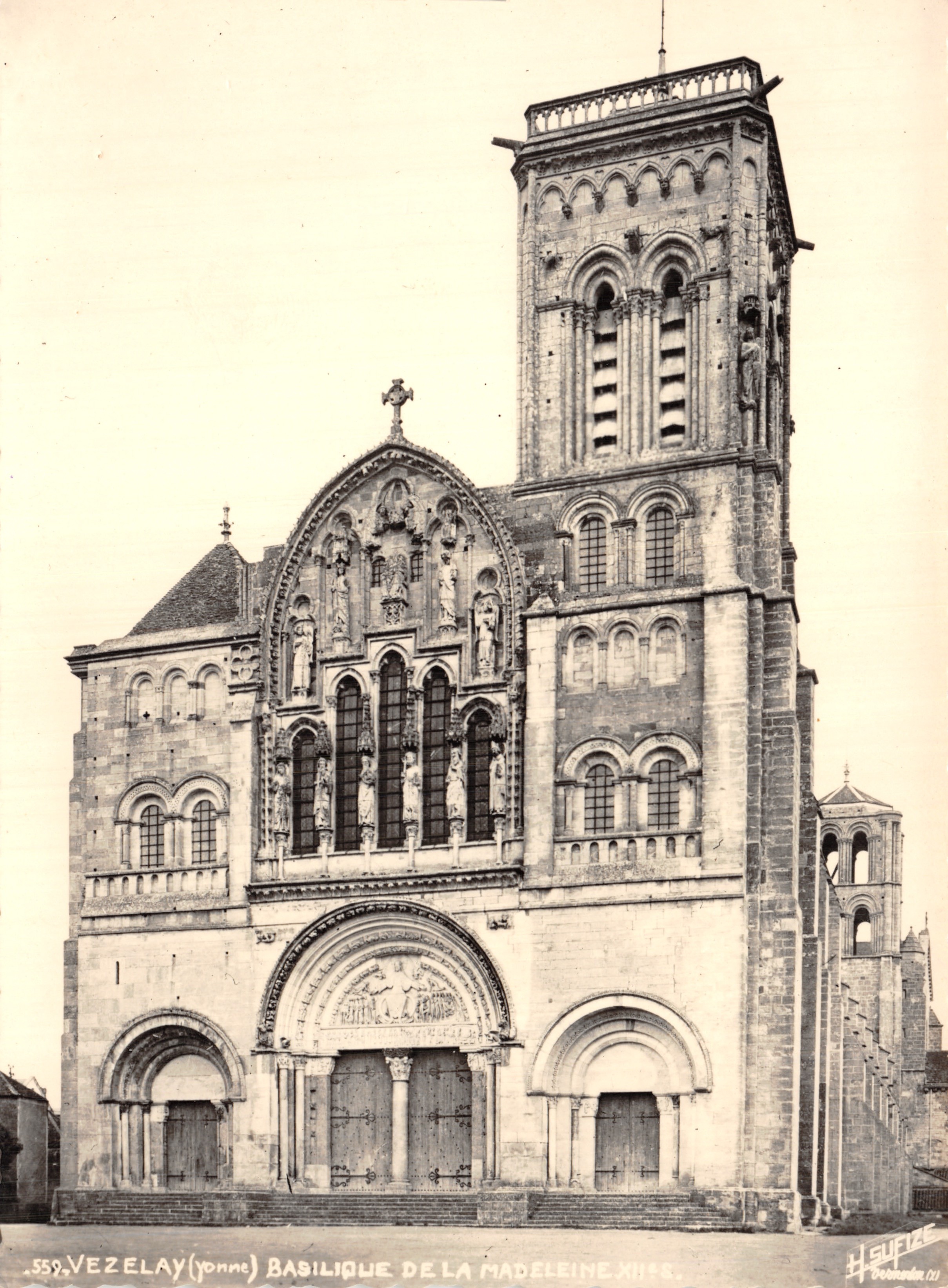 Vézelay (Yonne) — Basiliek van de Madeleine — H. Sufize, Dozonardin (71)