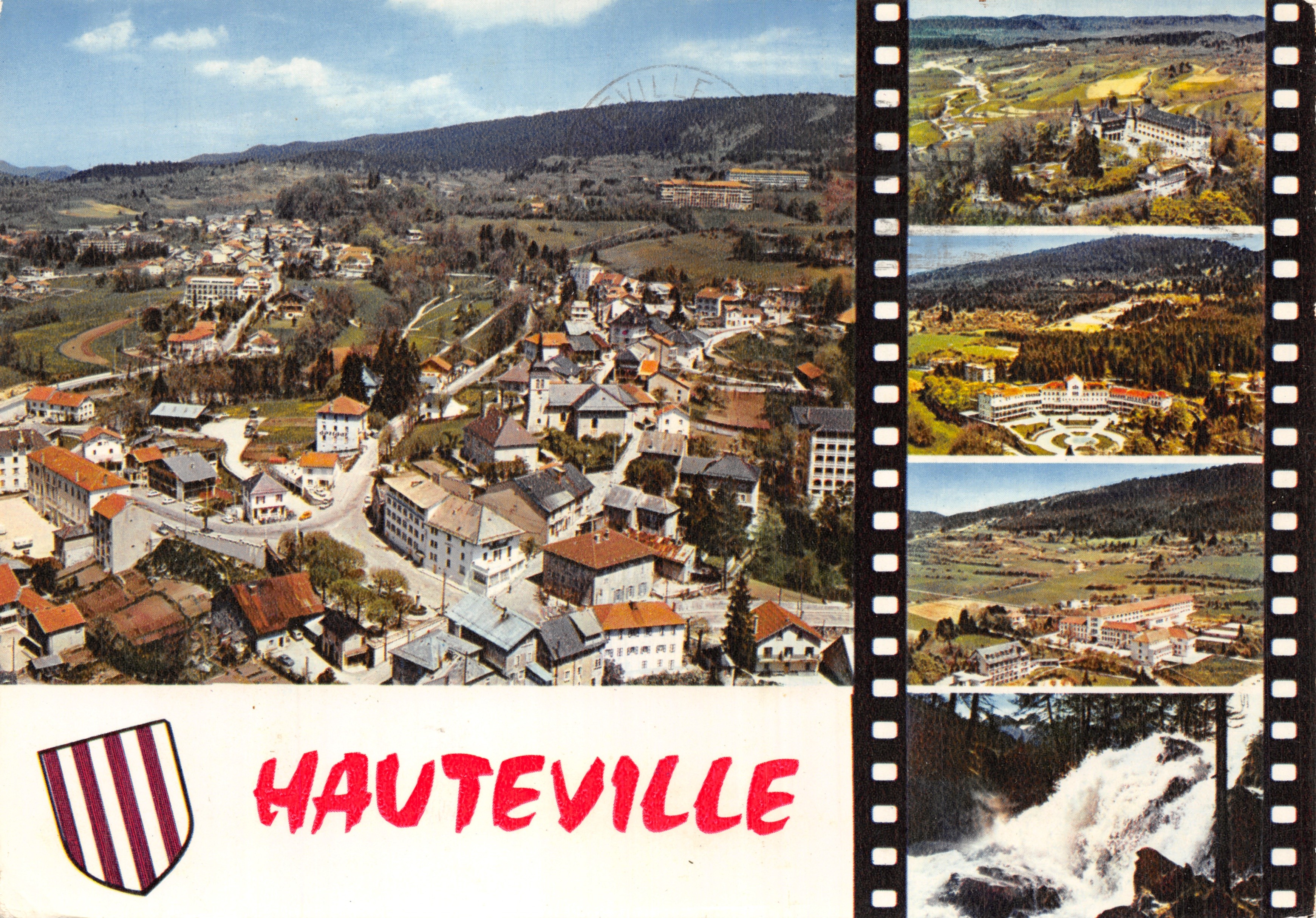 Hauteville — vista aérea y panorámica — Compagnie des Arts Photographiques