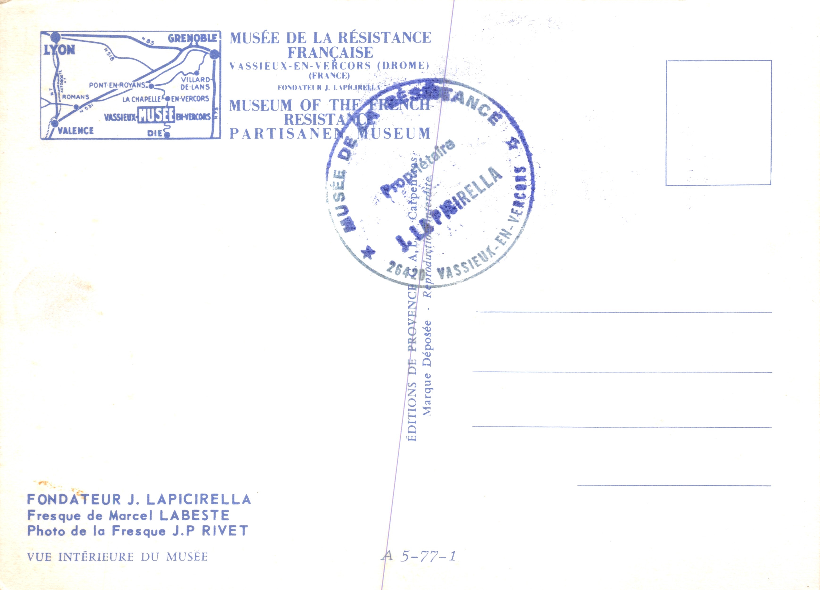 Musée de la Résistance — Vassieux-en-Vercors — éditeur ÉDITIONS DE LA RÉSISTANCE — Reverso
