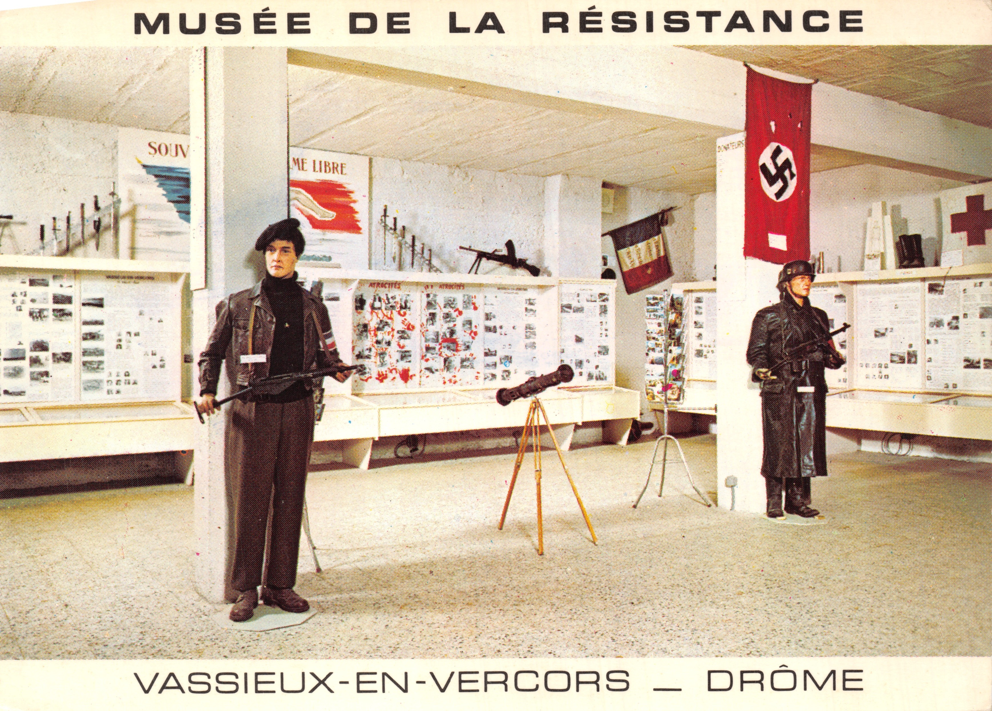 Museo de la Resistencia — exposición interior — Ediciones J.-La Picirella