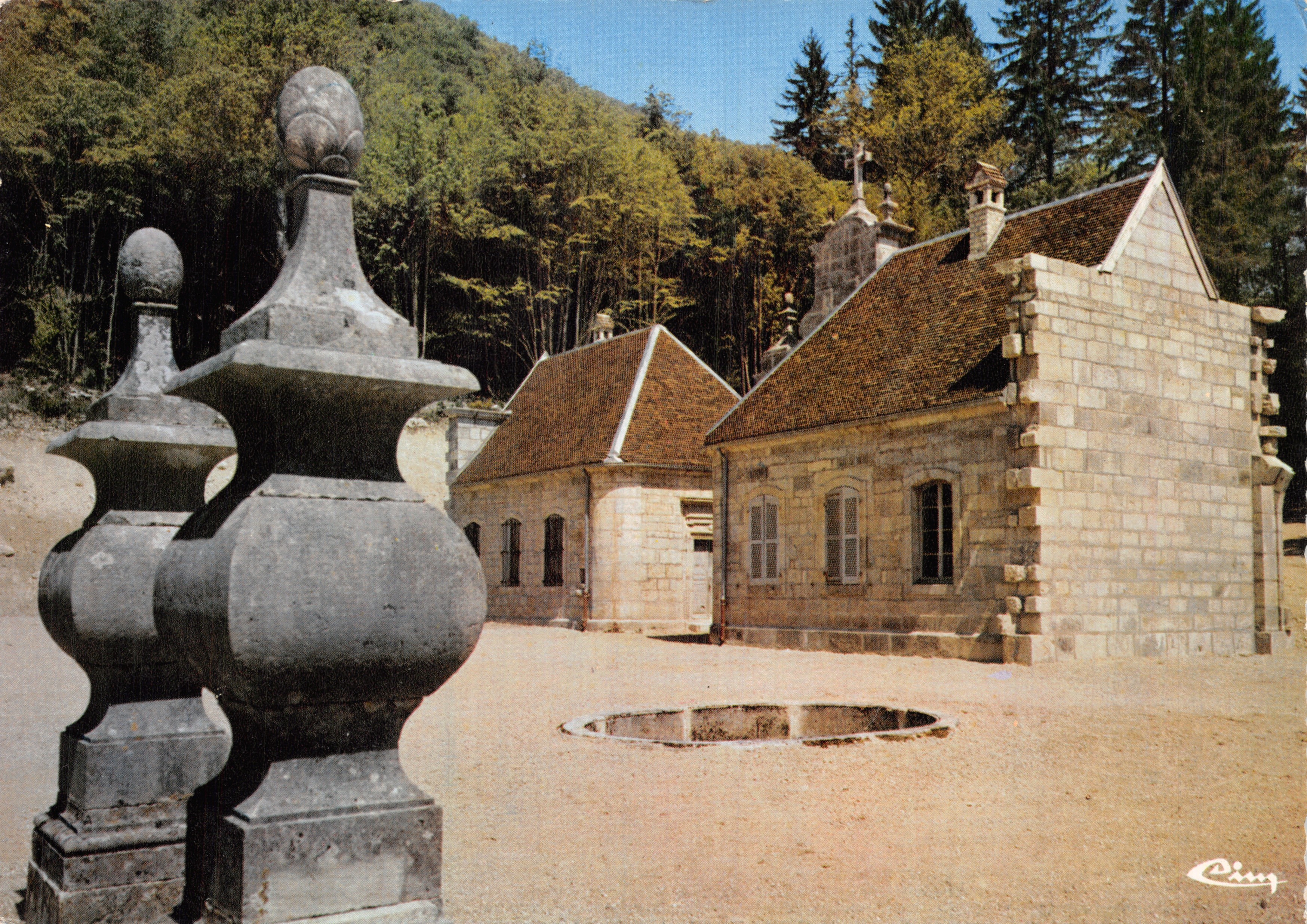 The Gorges of the Ain — Remains of the Charterhouse of Vaucluse — Publisher Combier Imprimeur Macon