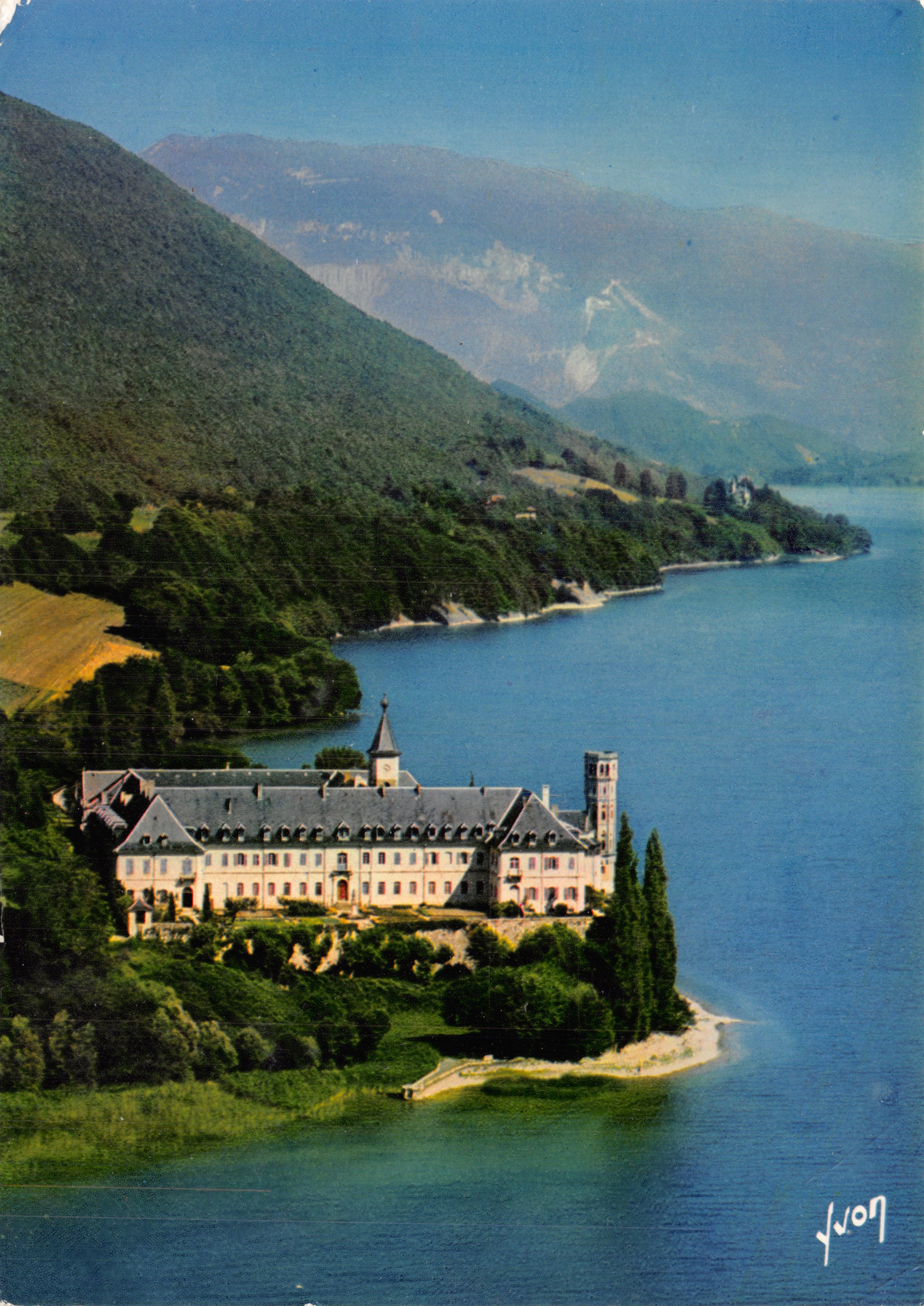 Abadía Real de Haute-Côme — vista aérea — Éditions d'Art Arcueil