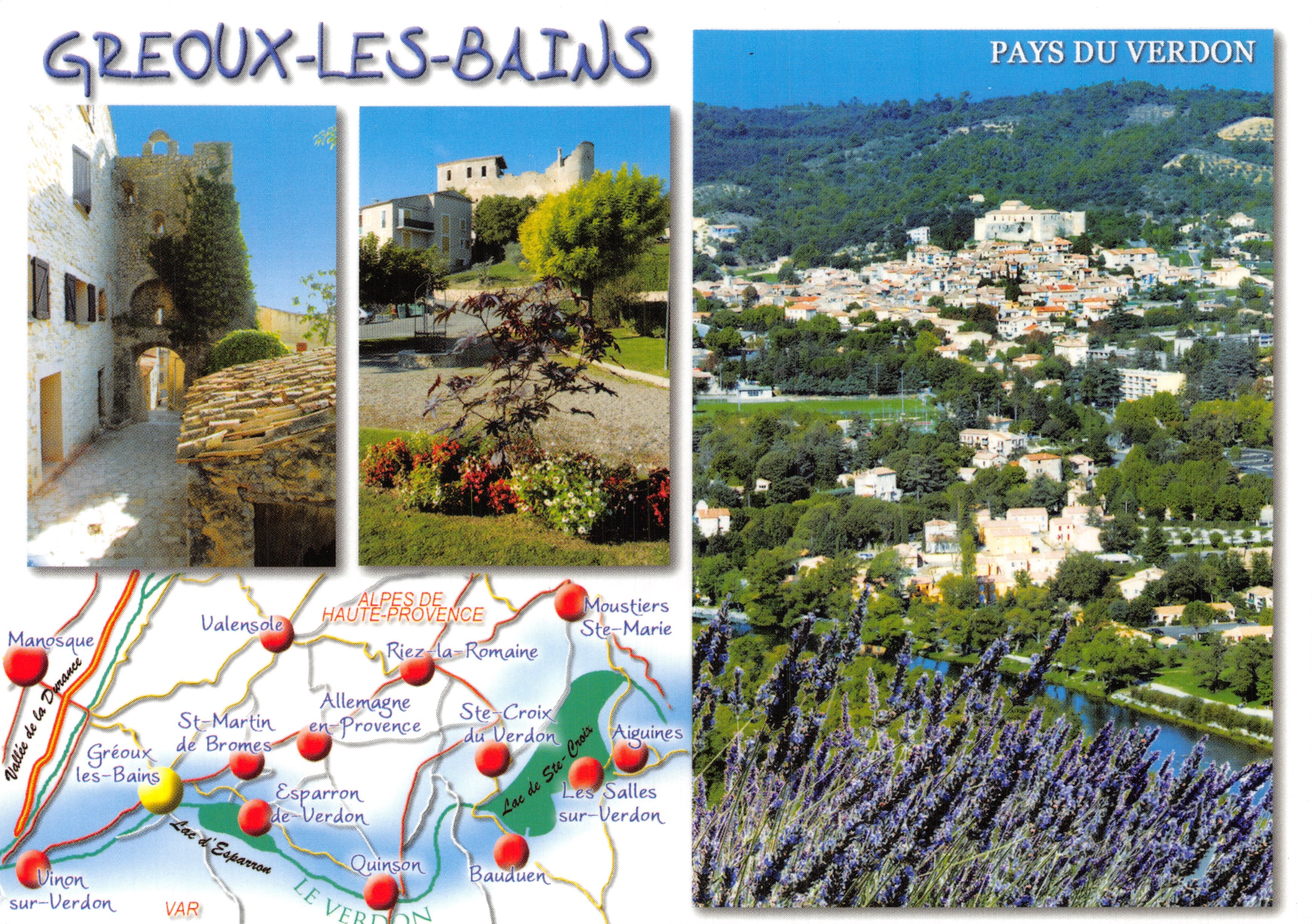 Greoux-les-Bains — Pays du Verdon — Éditions Photoguix