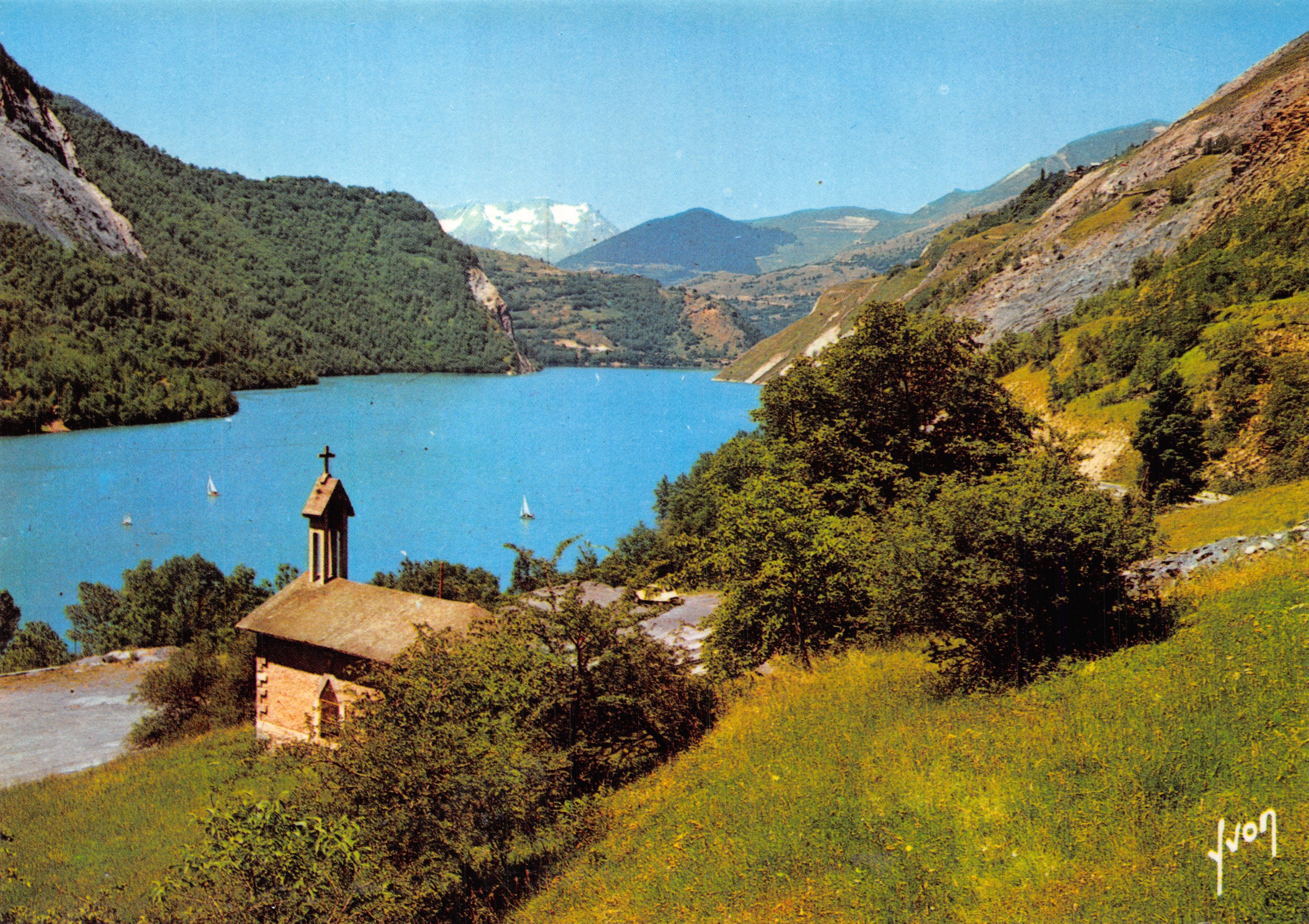 L'Oisans (Isère) — Le Barrage du Chambon — Éditions d'art Yvon