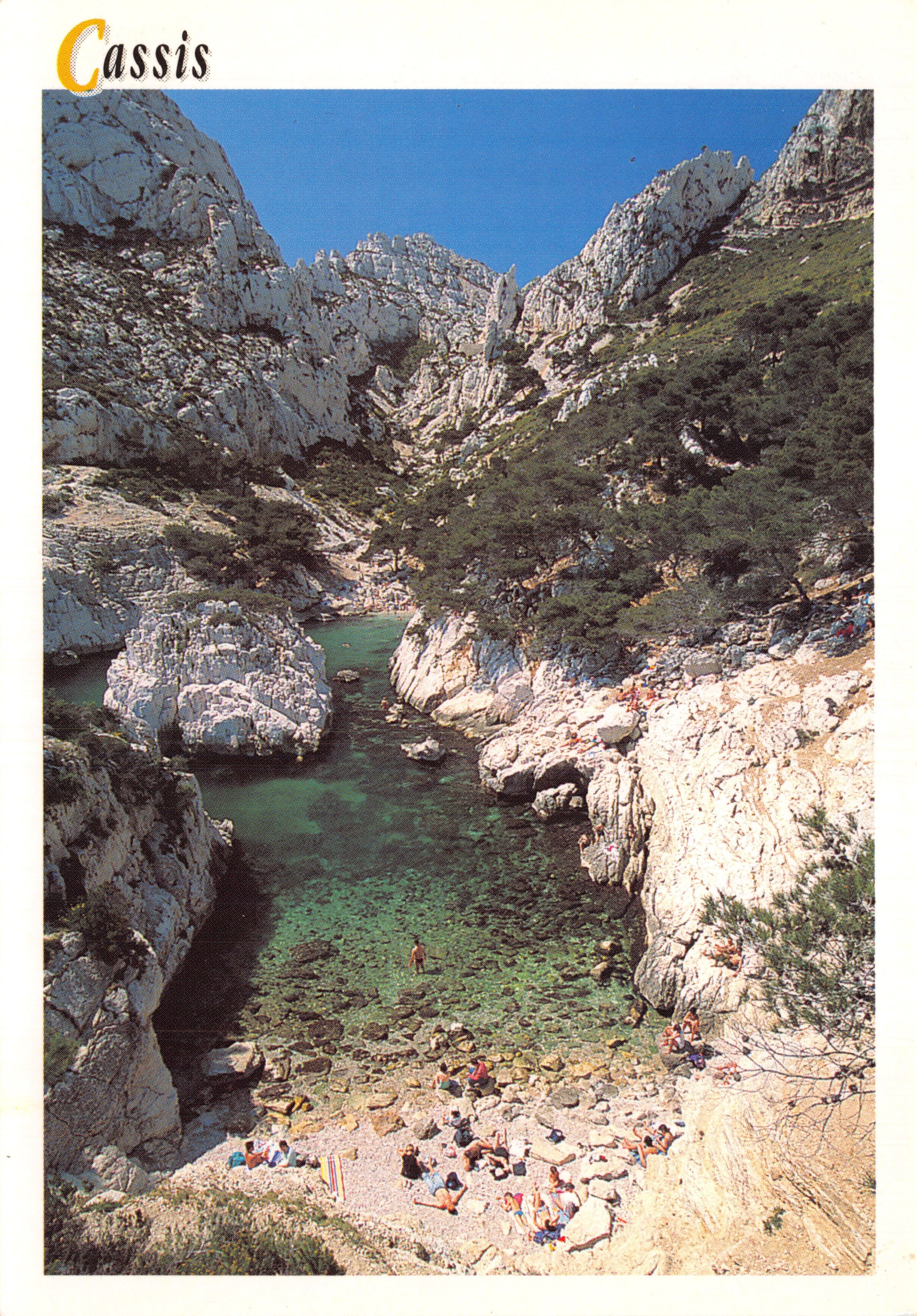 Cassis — De Calanque de Sugiton — Fotografie G. Ceccaldi (Imagine)