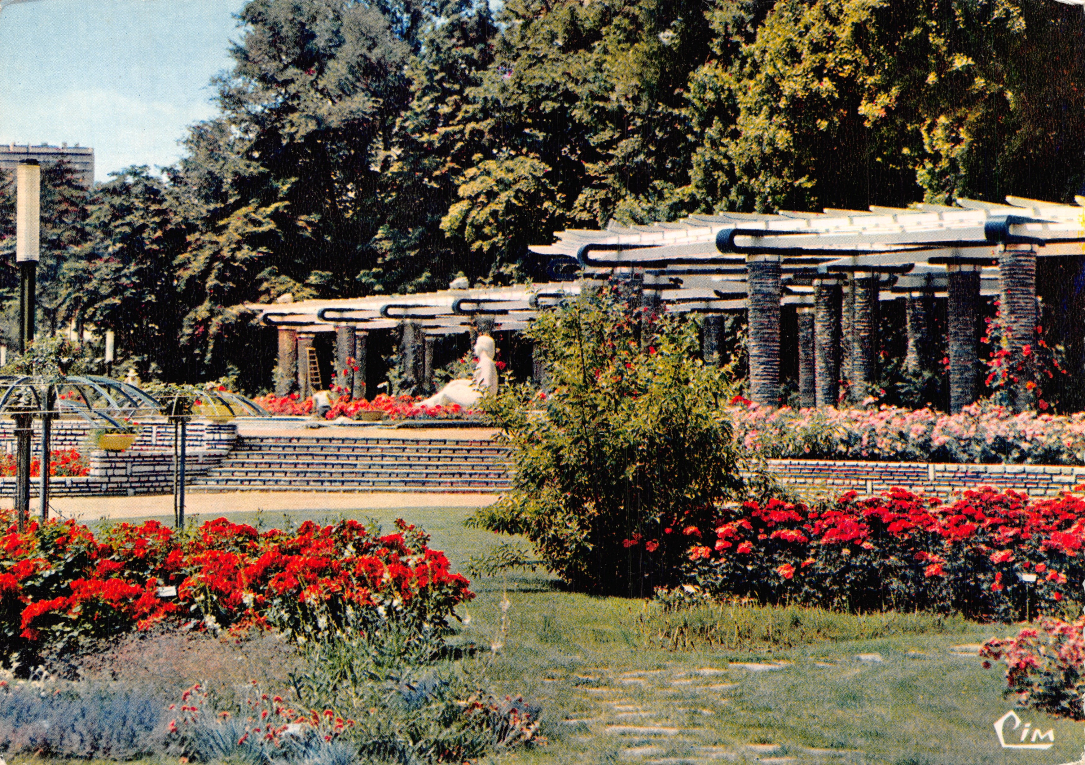 Rosaleda del Parc de la Tête-d'Or — Lyon — editor CIM
