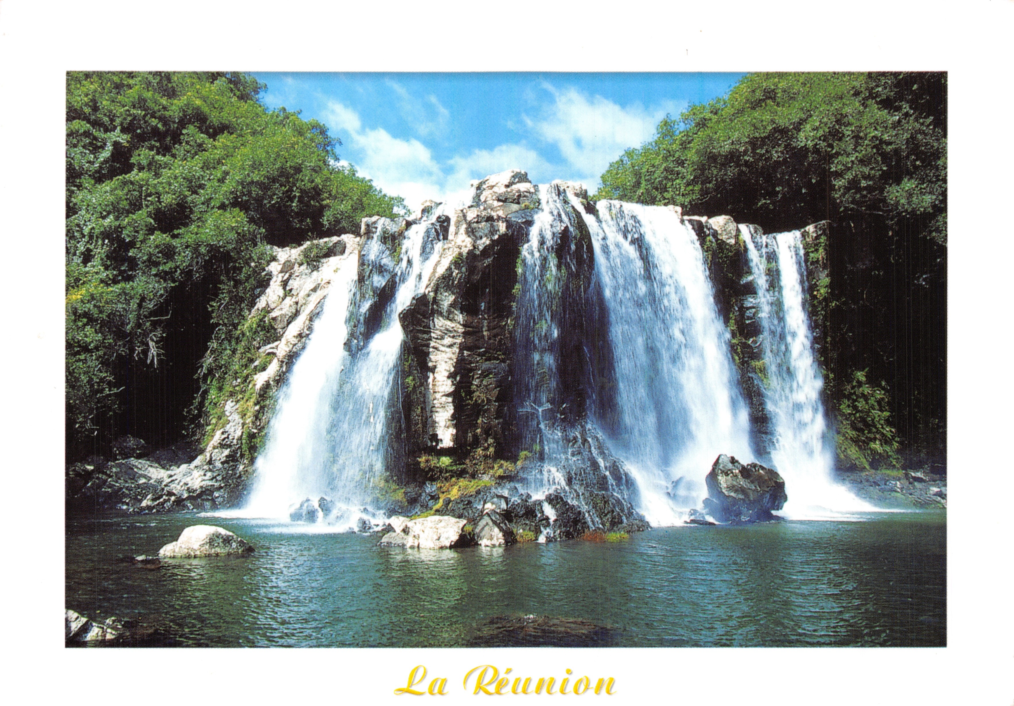 Cascada de Bassin Bœuf — La Réunion — Clin d'Oeil Editions