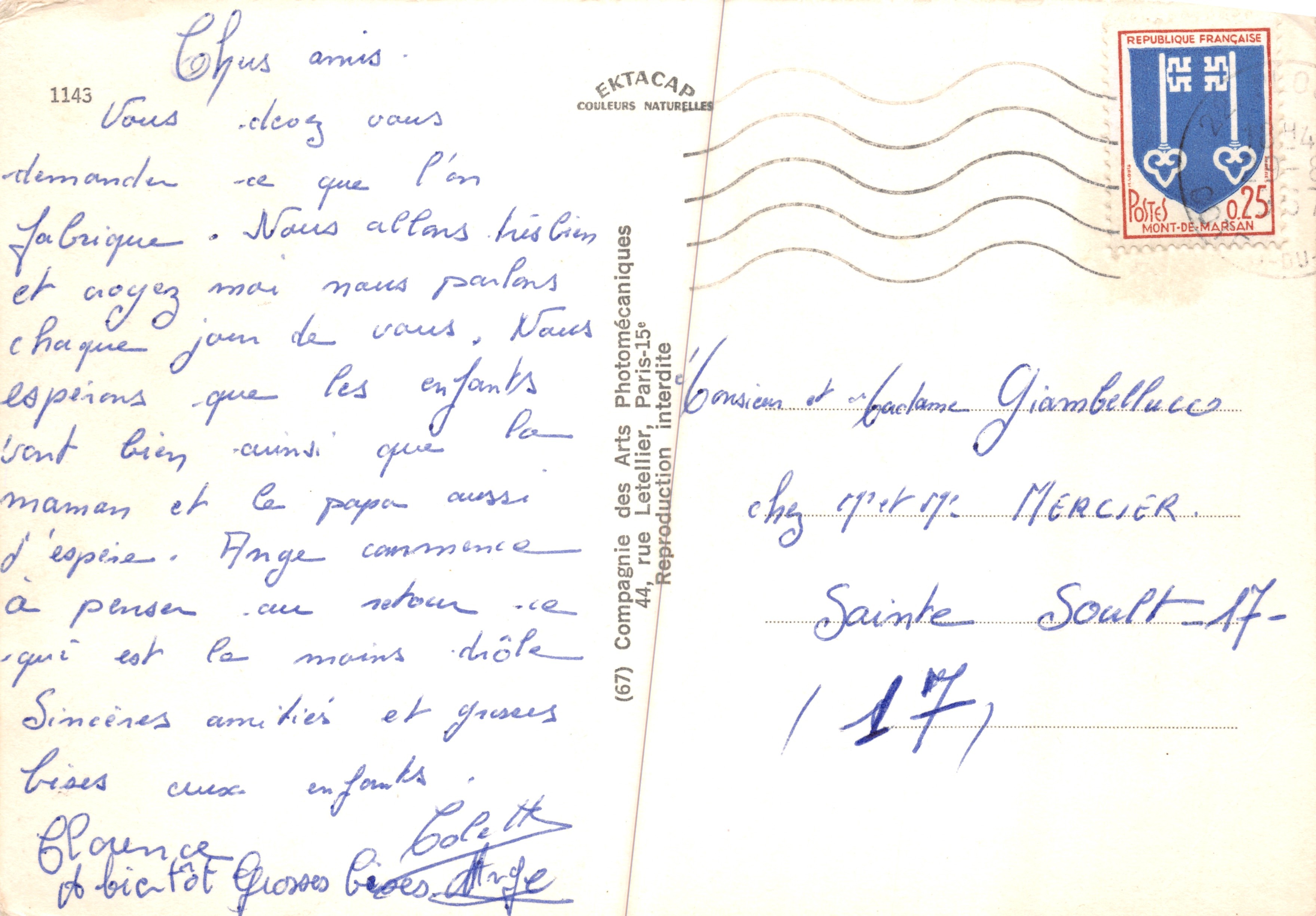 Costa del Granito — Ploumanach, Perros, Trebeurden, Tregastel — Editor EKTCAP COULEURS NATURELLES — Reverso