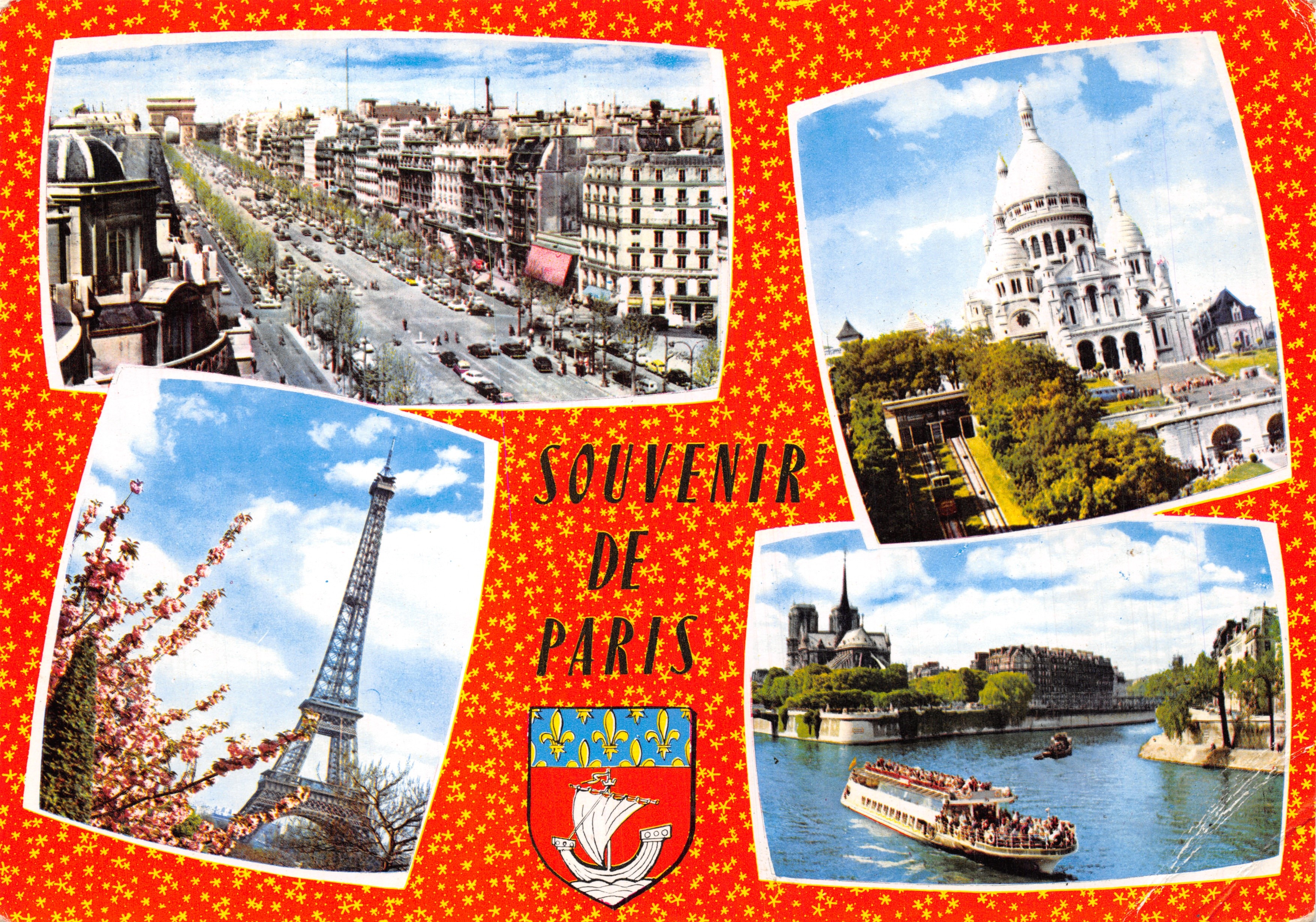 Paris — Erinnerung an Paris — Verlag ALFA, Nr. 781