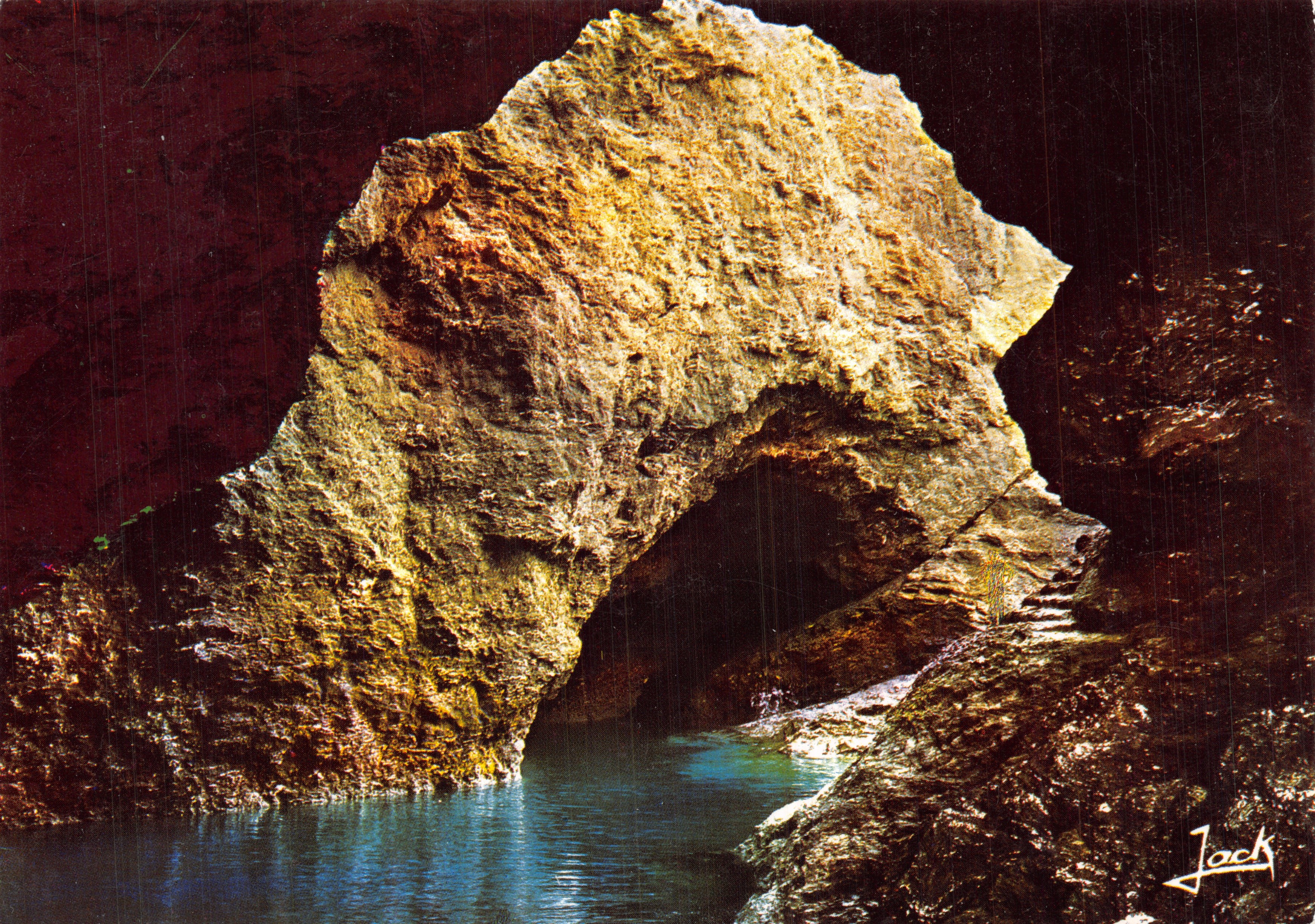 Gruta de Belle-Île-en-Mer — 'bien llamada' — Editions d'Art JACK