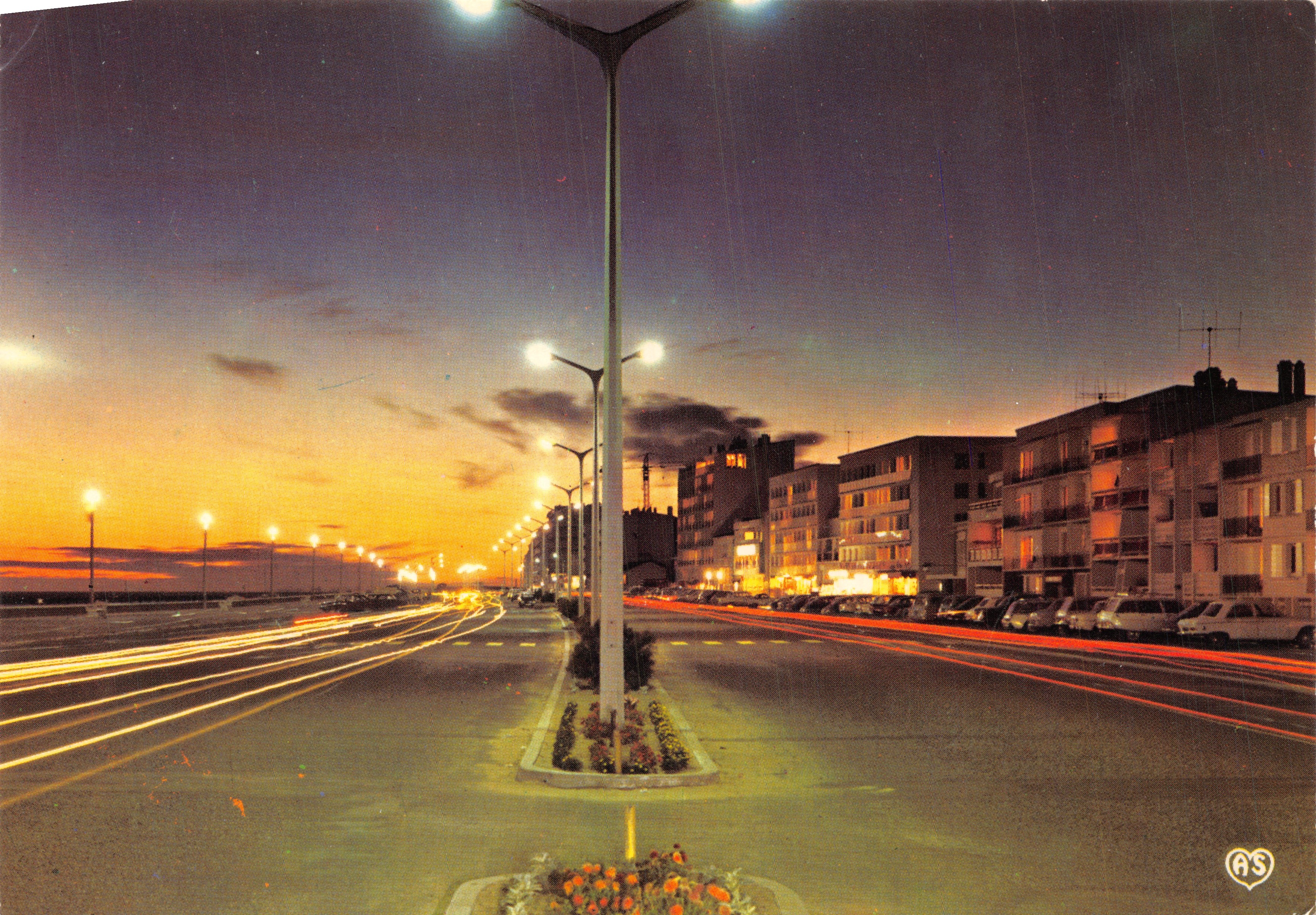 Saint-Jean-de-Monts — La promenade marittima — editore Couleurs Naturelles, n. XR 158/2