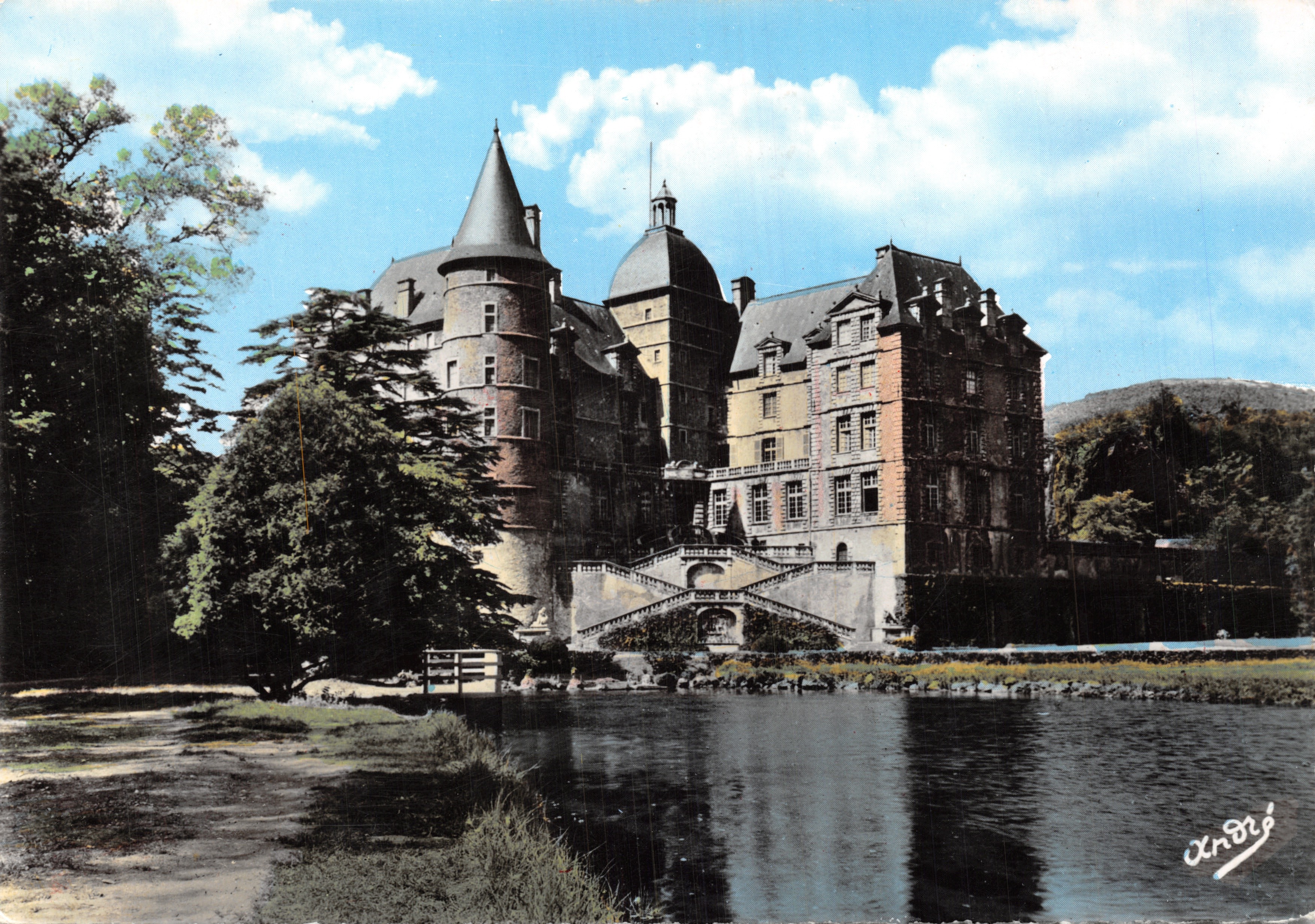Vizille — Kasteel — Kunstuitgave André, Grenoble