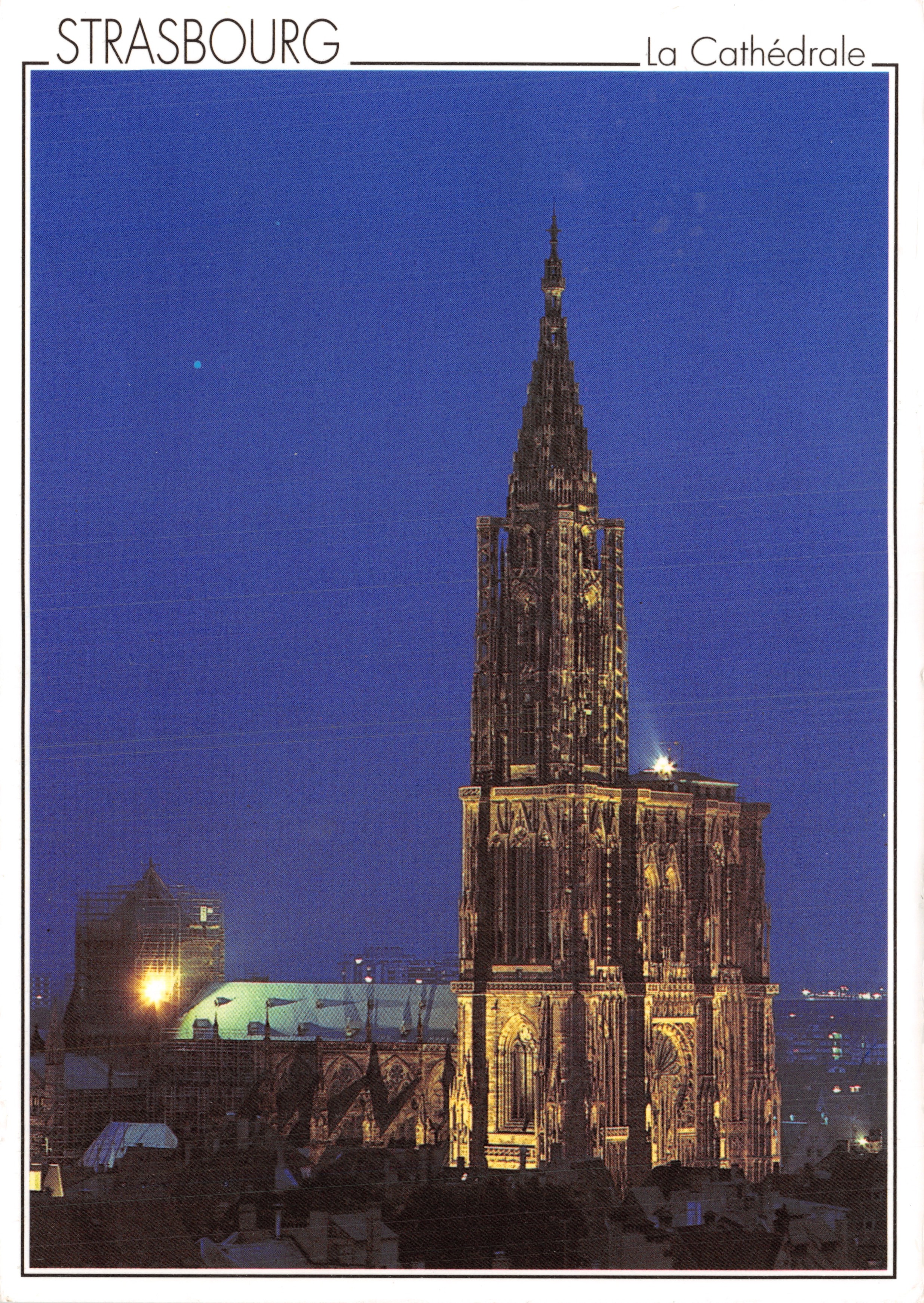 Strasburgo — La Cattedrale — Cliché Comparella