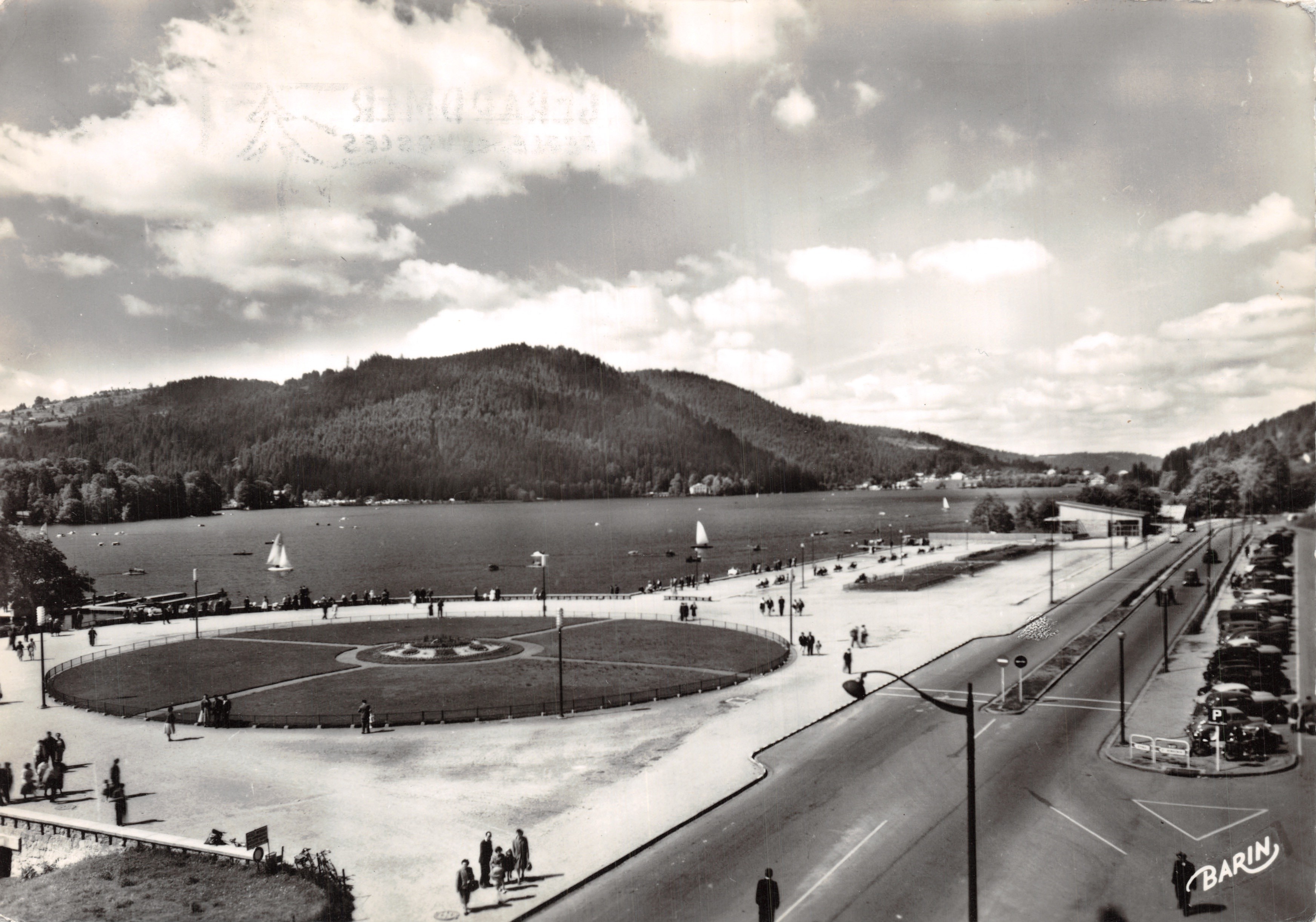Gérardmer — The Esplanade and the Lake — Photo BARIN