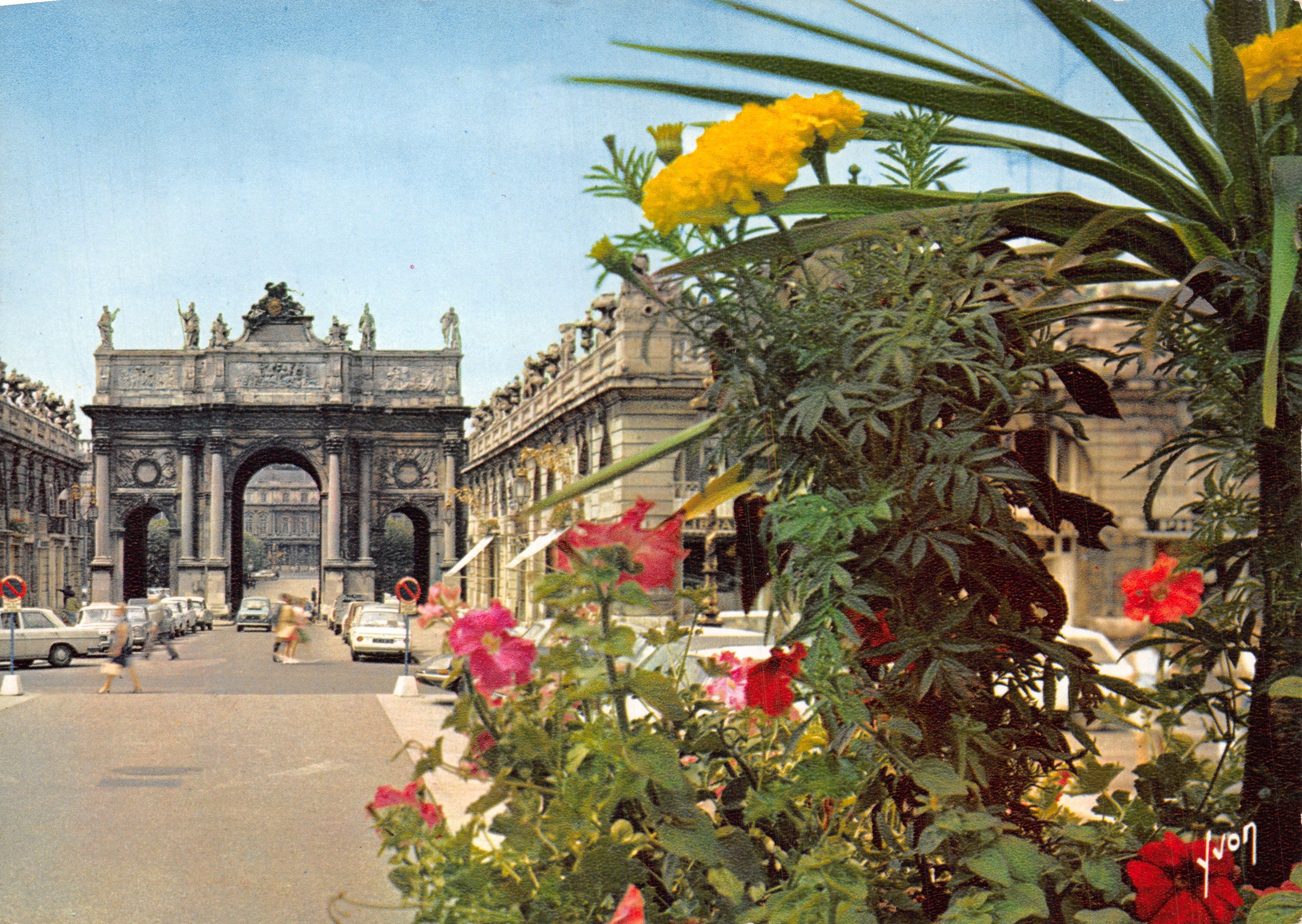 Nancy — Arco de Triunfo de la Gloria de Luis XV — editor Yvon
