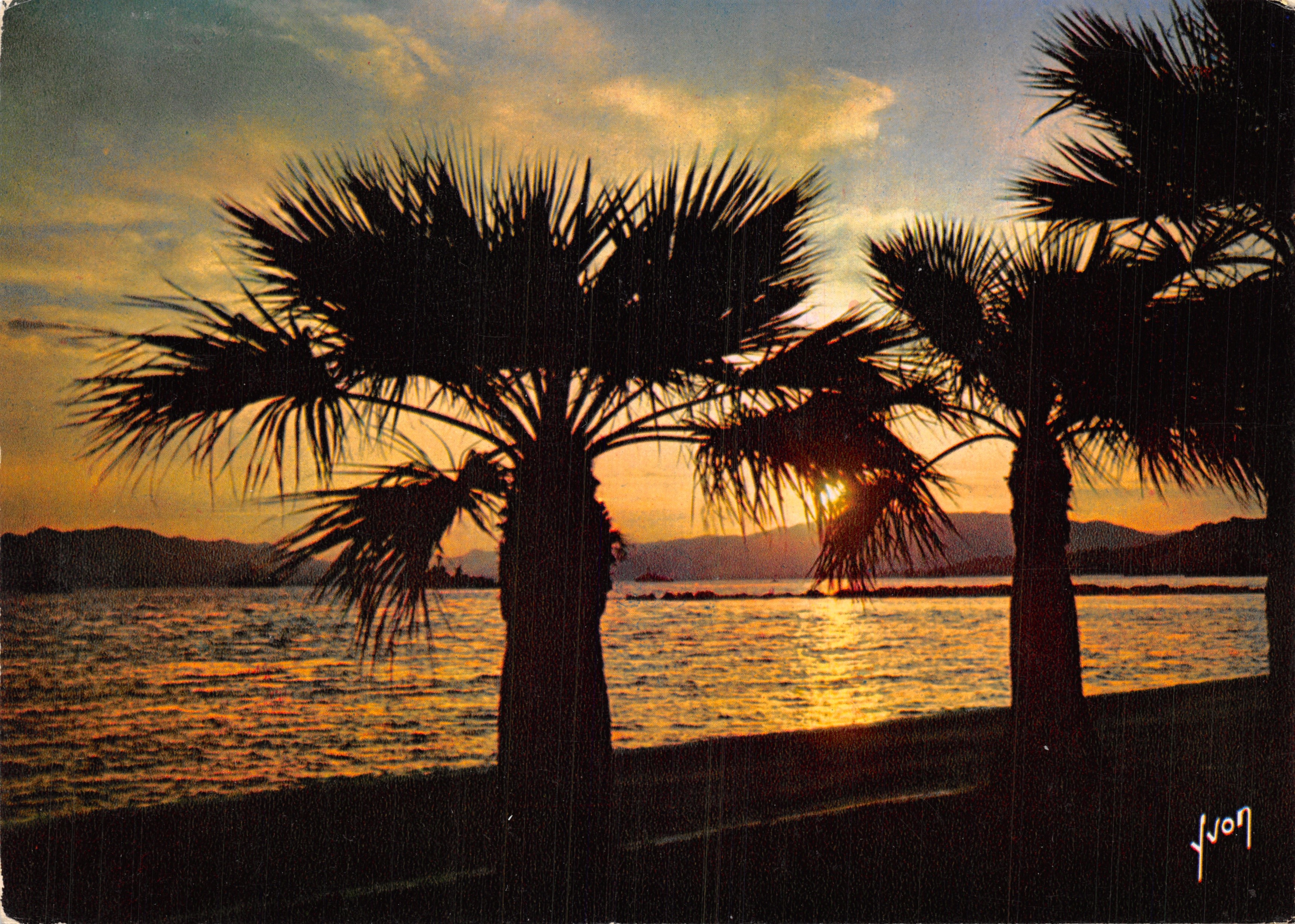 Tramonto sulla Costa Azzurra — Le Brusc (Var) — Éditions d'Art Paris