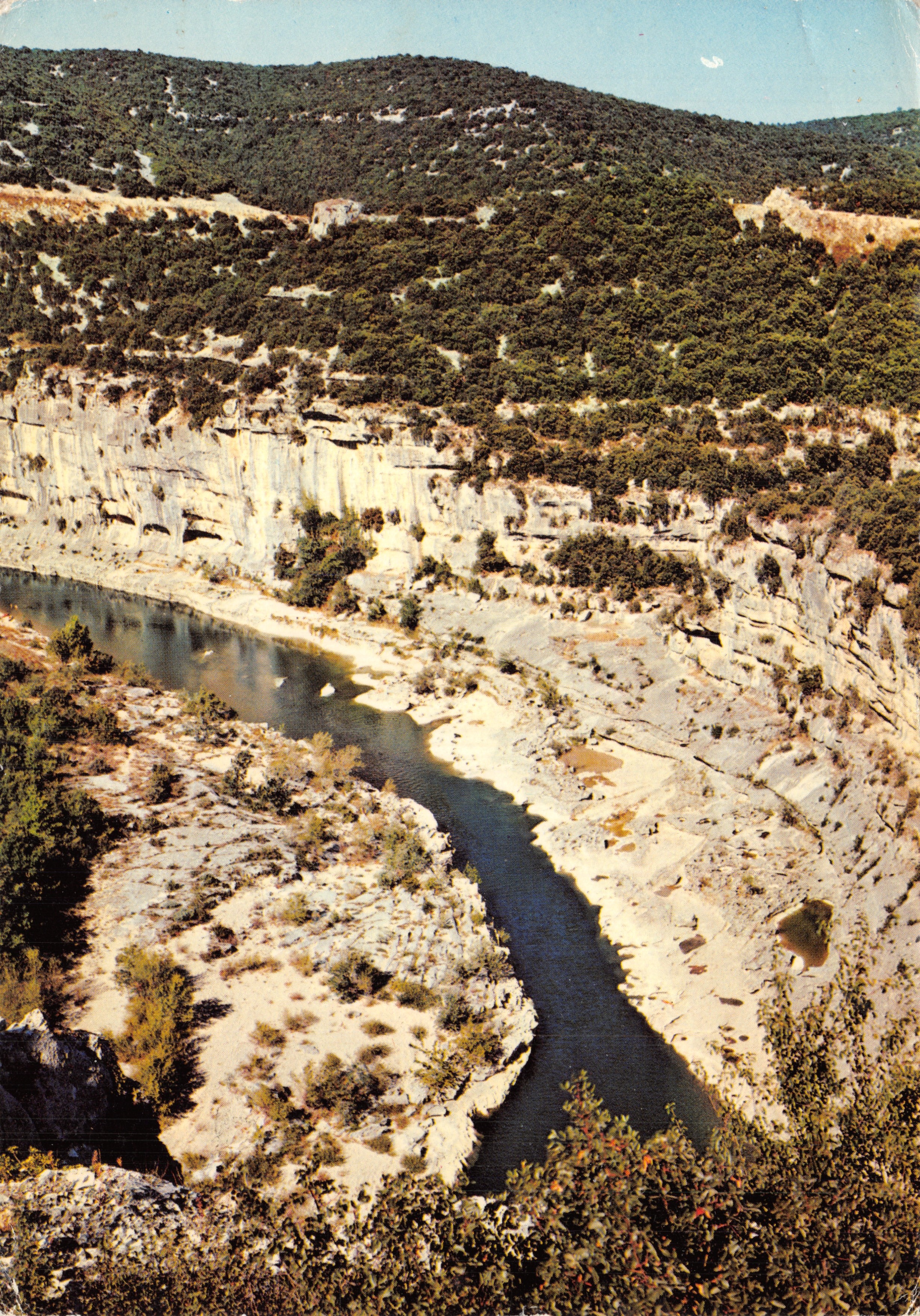 Die Schluchten der Ardèche — Aussicht vom Grand Belvédère — Editions G.A.L. - Reproduktion verboten