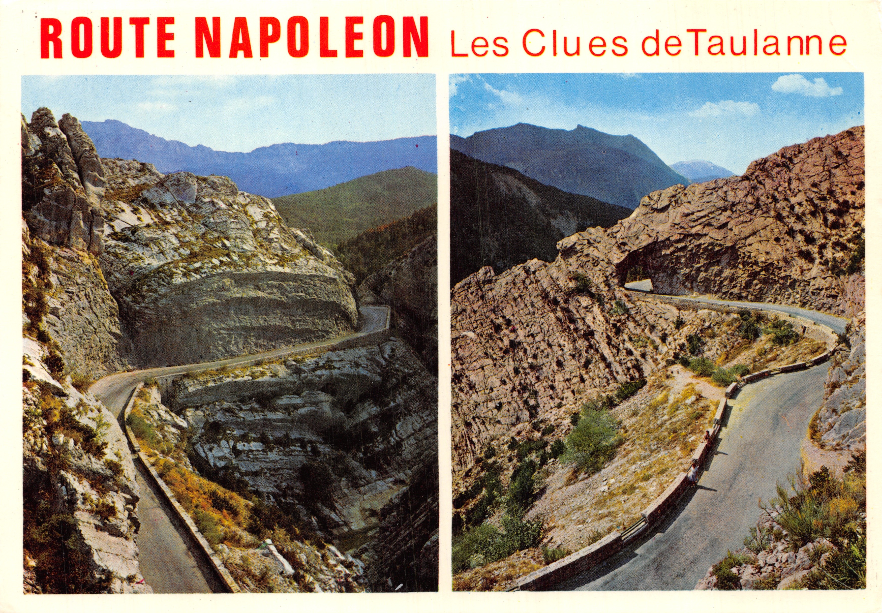 Route Napoléon — Les Clues de Taulanne — Éditions OSET COLOR ADIA, N° 129