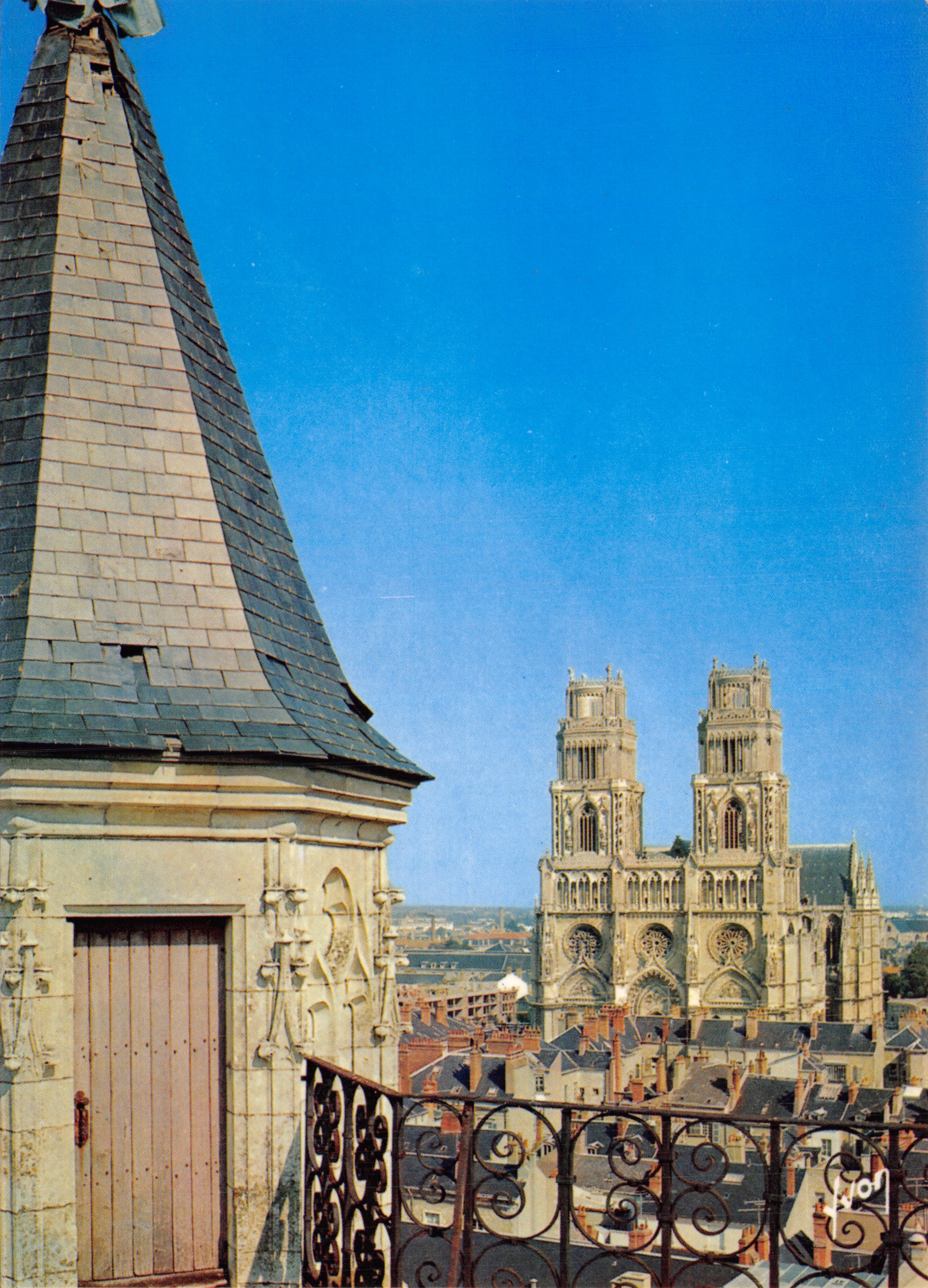 Orléans — Vista generale scattata dal Campanile e dalla Cattedrale Sainte-Croix — Éditions d'art Arcueil