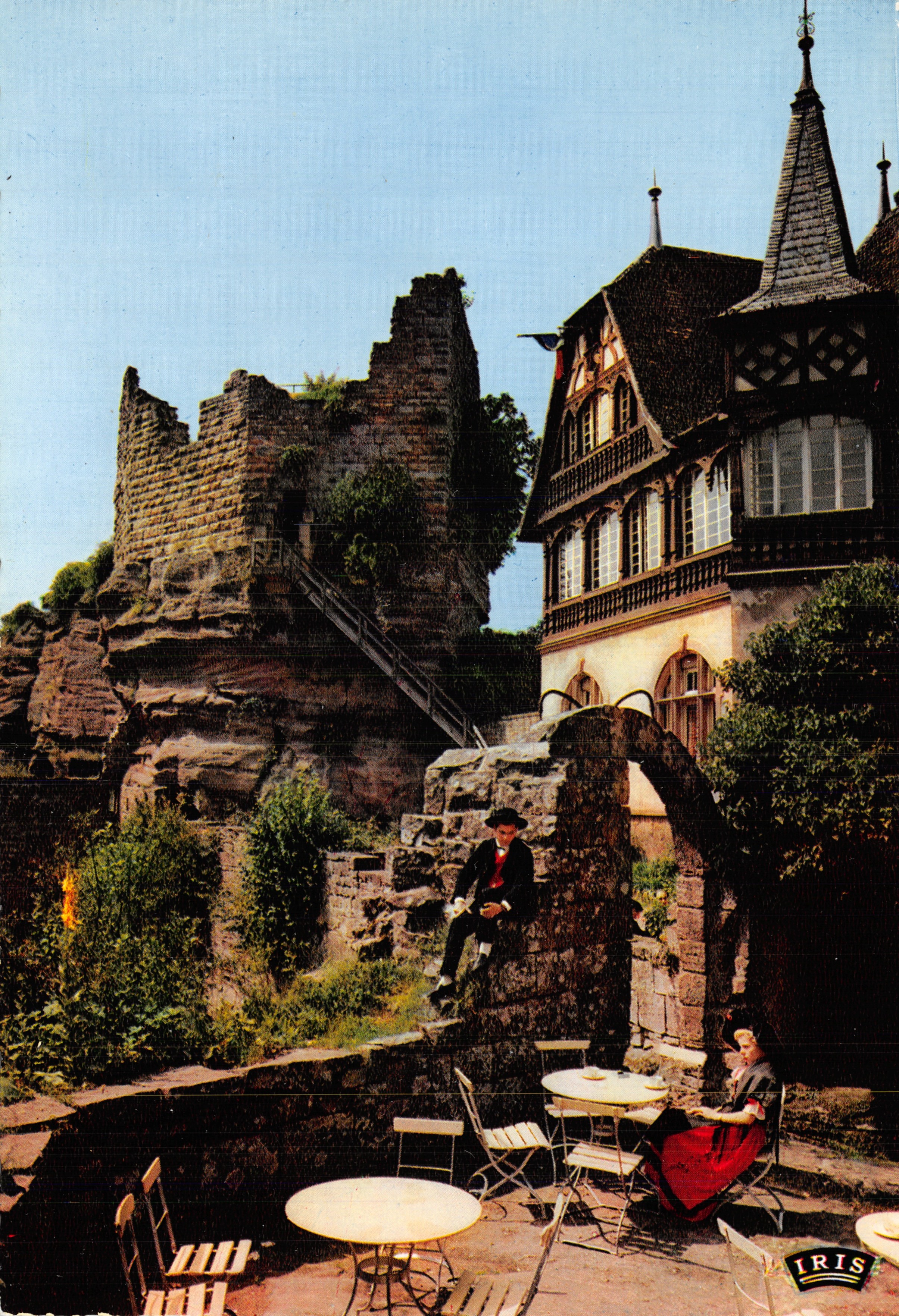 Le Haut-Barr — Ruines du château construit en 1170 — Éditions 'La Cigogne' STRASBOURG